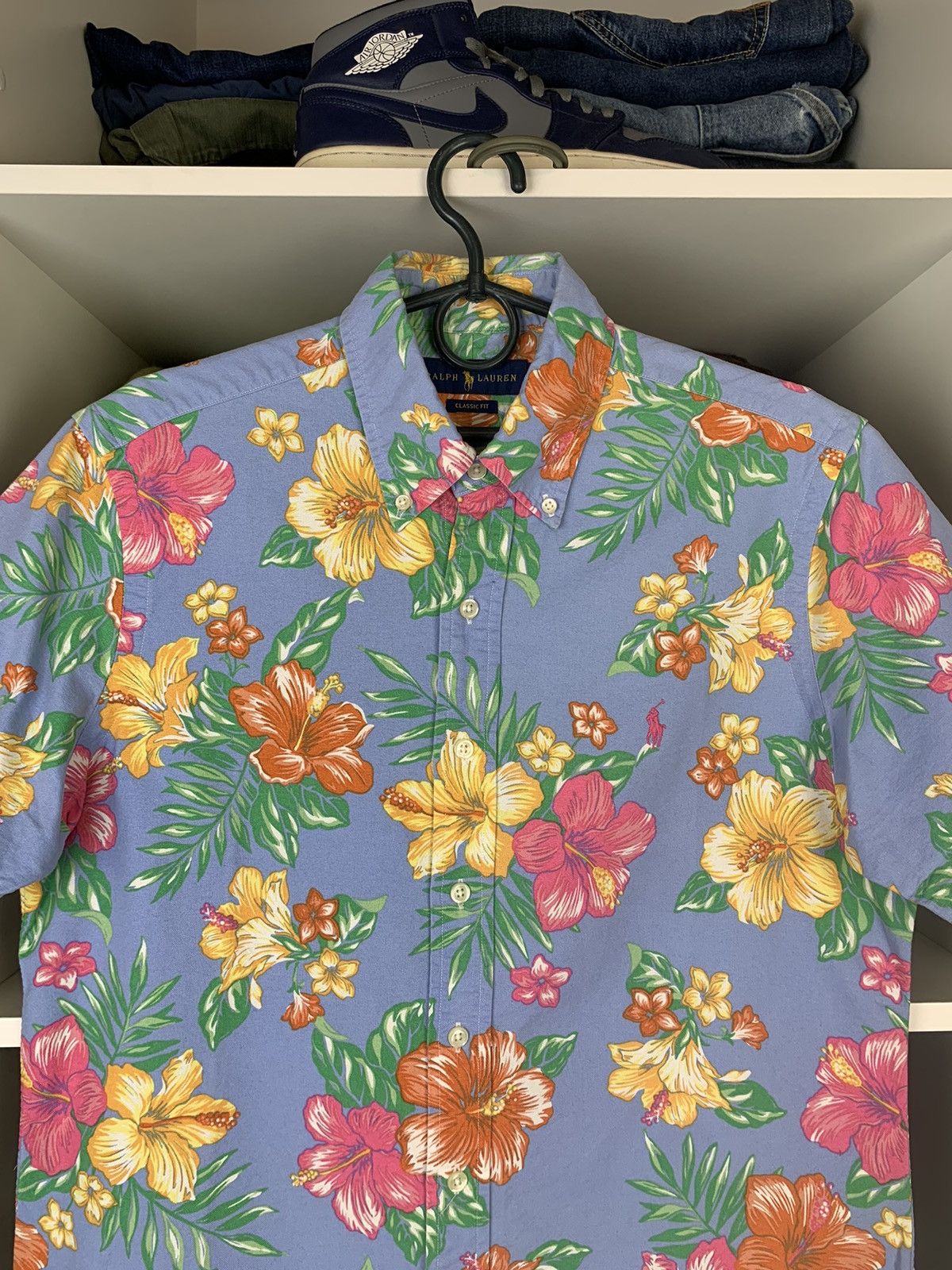 Polo Ralph Lauren Polo Ralph Lauren Floral Short Sleeve Button Up Shirt Size US S / EU 44-46 / 1 - 2 Thumbnail