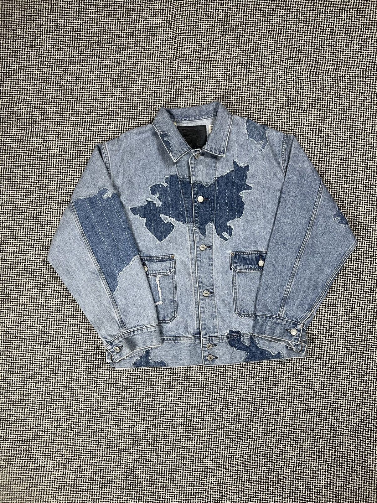 Levi's Made & Crafted Levi’s made in Japan sashiko utility trucker jacket rare Size US M / EU 48-50 / 2 - 3 Thumbnail