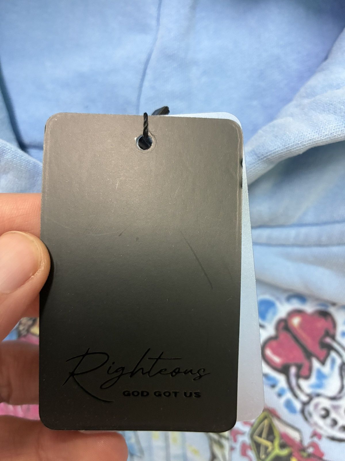 Other Righteous Risen King Blue Hoodie Size US XS / EU 42 / 0 - 4 Thumbnail
