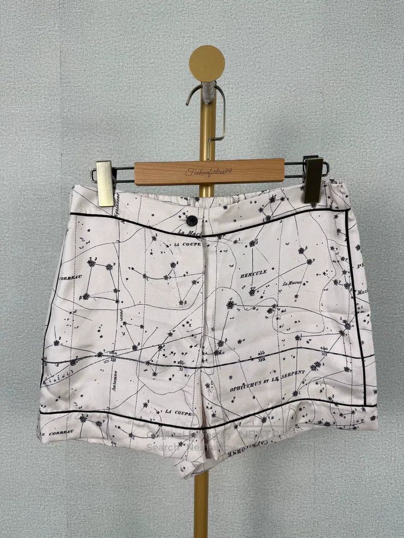 Dior Dior Constellation printed pyjamas shorts Size 24" / US 00 / IT 34 - 1 Thumbnail