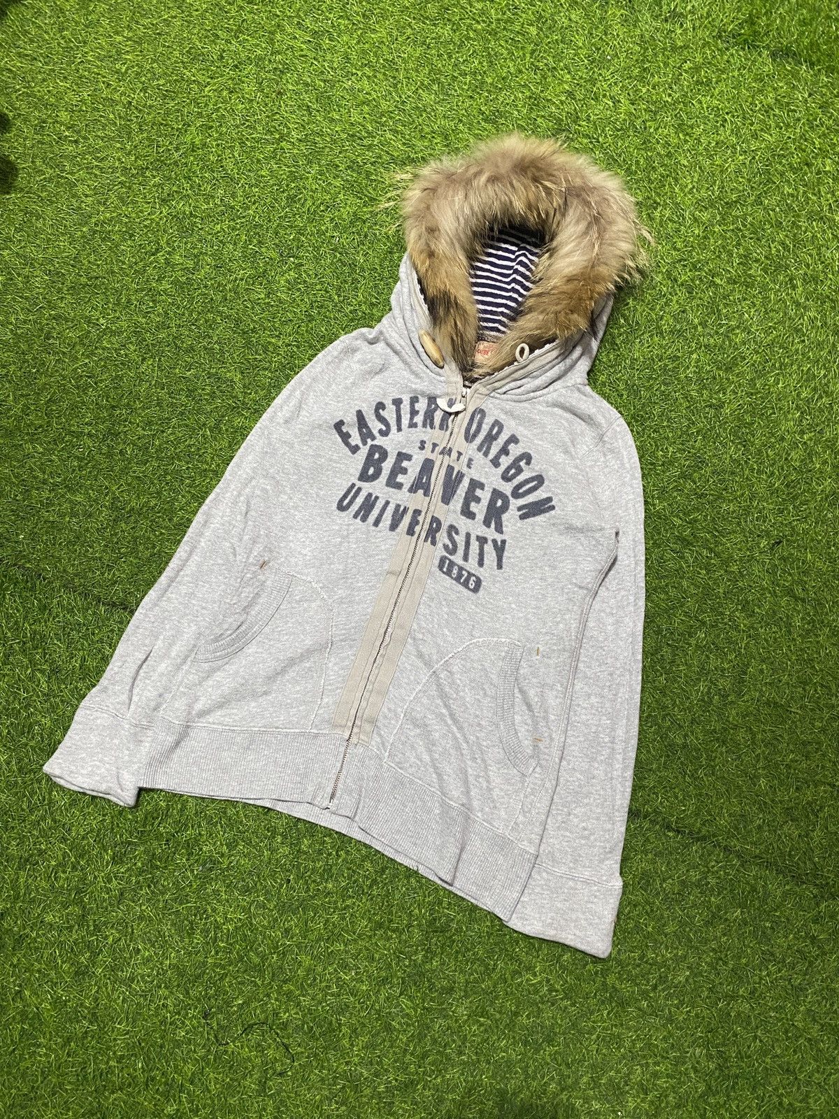 Beauty Beast × Japanese Brand CUBE SUGAR HOODIE FUR KAPITAL STAYLE🌸 Size US M / EU 48-50 / 2 - 3 Thumbnail
