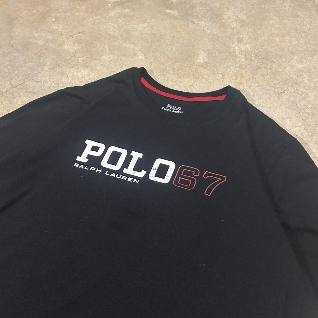 Polo Ralph Lauren × Vintage Essential Polo Ralph Lauren Polo 67 Logo Graphic Tee Size US L / EU 52-54 / 3 - 3 Thumbnail