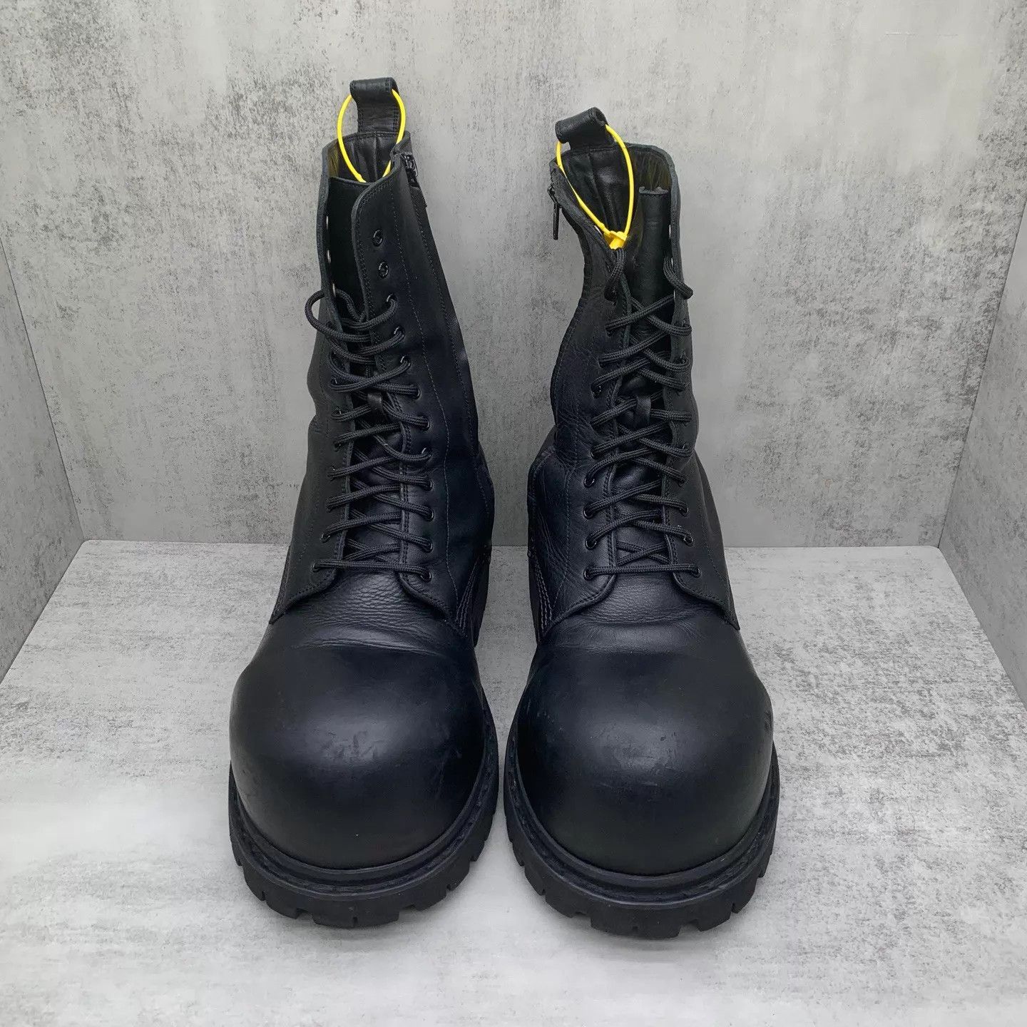 Balenciaga Balenciaga Stomper Black High-Top Boots 42 95 New Size US 9 / EU 42 - 4 Thumbnail
