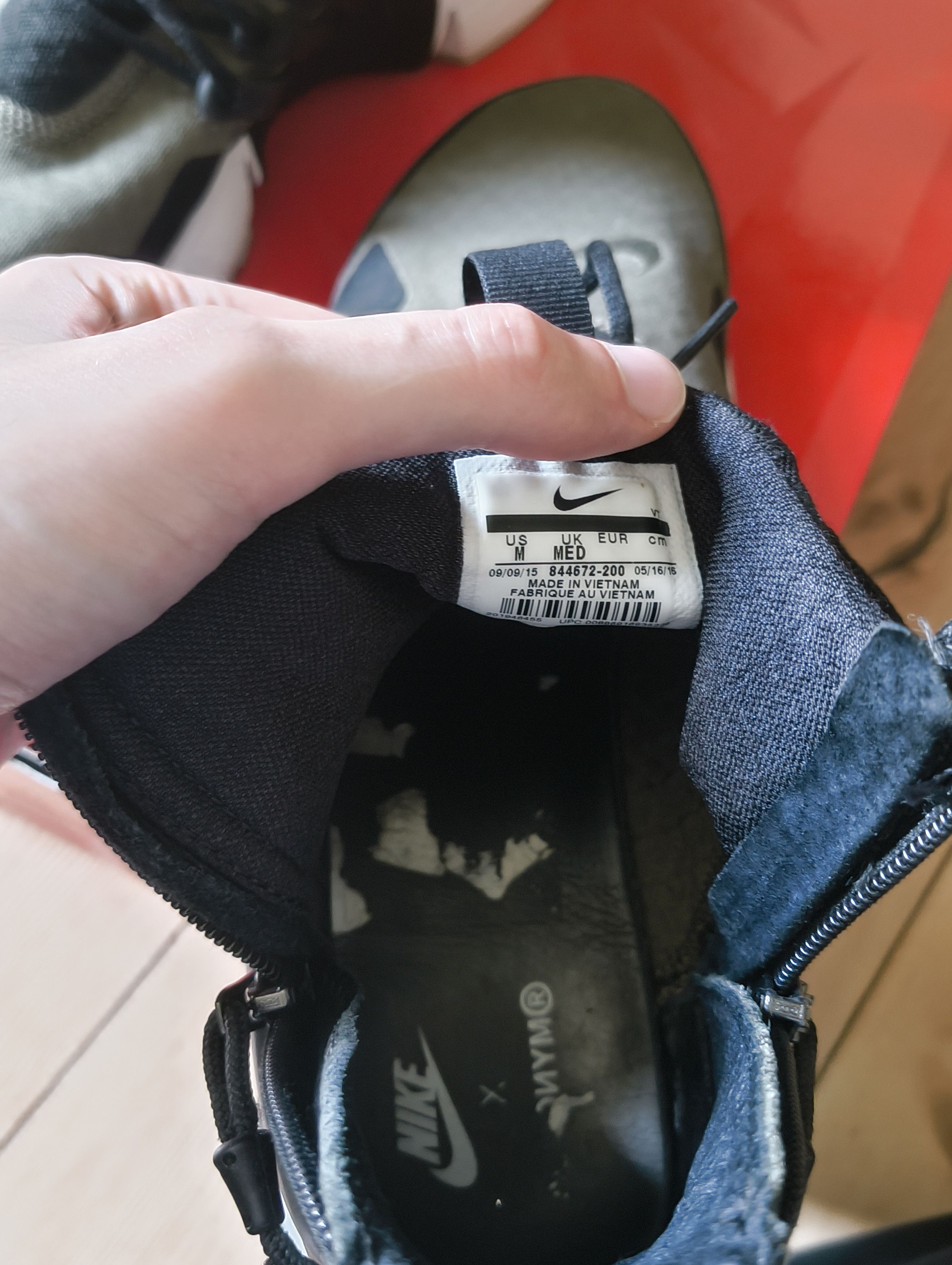 Acronym × Nike Acronym x Nike Presto Olive Black Size M Size US 11.5 / EU 44-45 - 3 Thumbnail