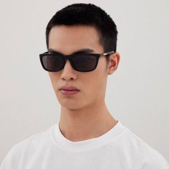 Bottega Veneta 🕶️ New Bottega Veneta BV1328SA 001 Sunglasses - Shiny Black Size ONE SIZE - 4 Thumbnail