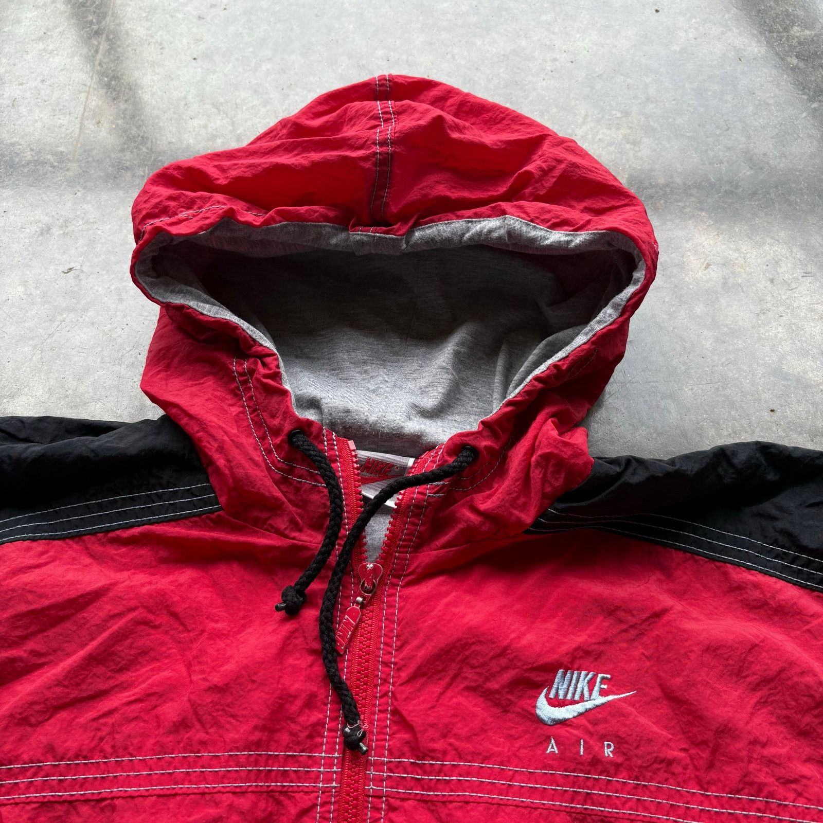Nike Vintage 90s Y2K Nike AIR Windbreaker Size US L / EU 52-54 / 3 - 5 Thumbnail