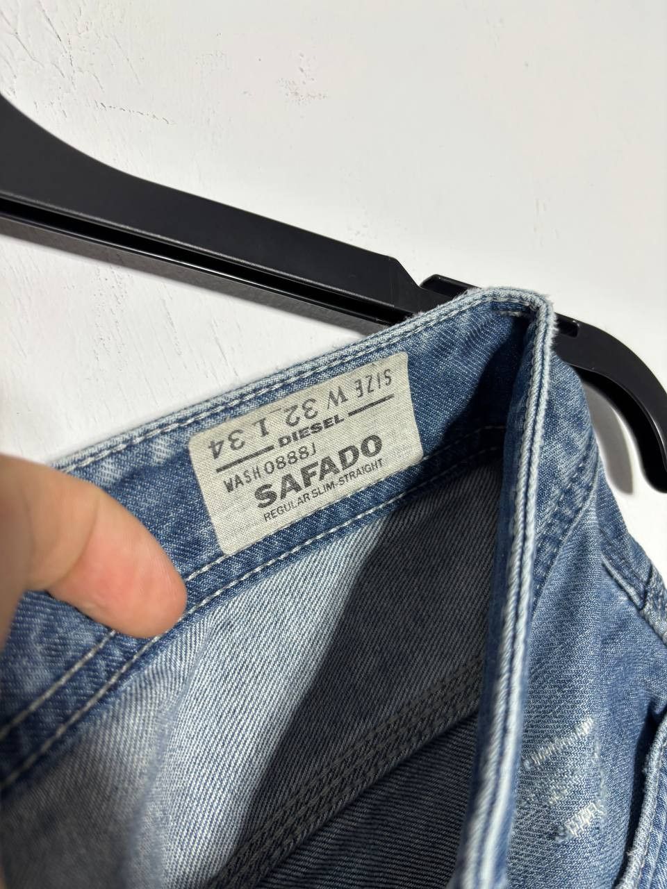 Diesel VTG Diesel Distressed Y2K Crazy Crop Denim Shorts Size US 32 / EU 48 - 2 Thumbnail