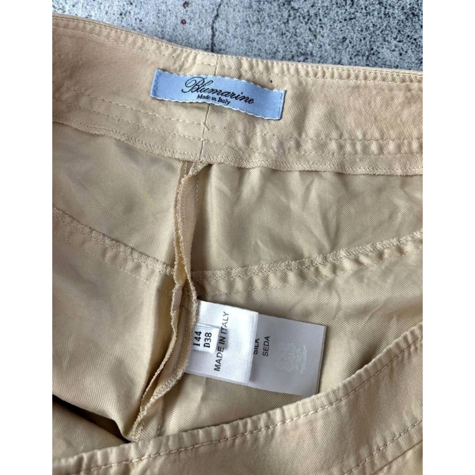 Blumarine Blumarine Pants Size 38 Beige Size 26" / US 2 / IT 38 - 3 Thumbnail