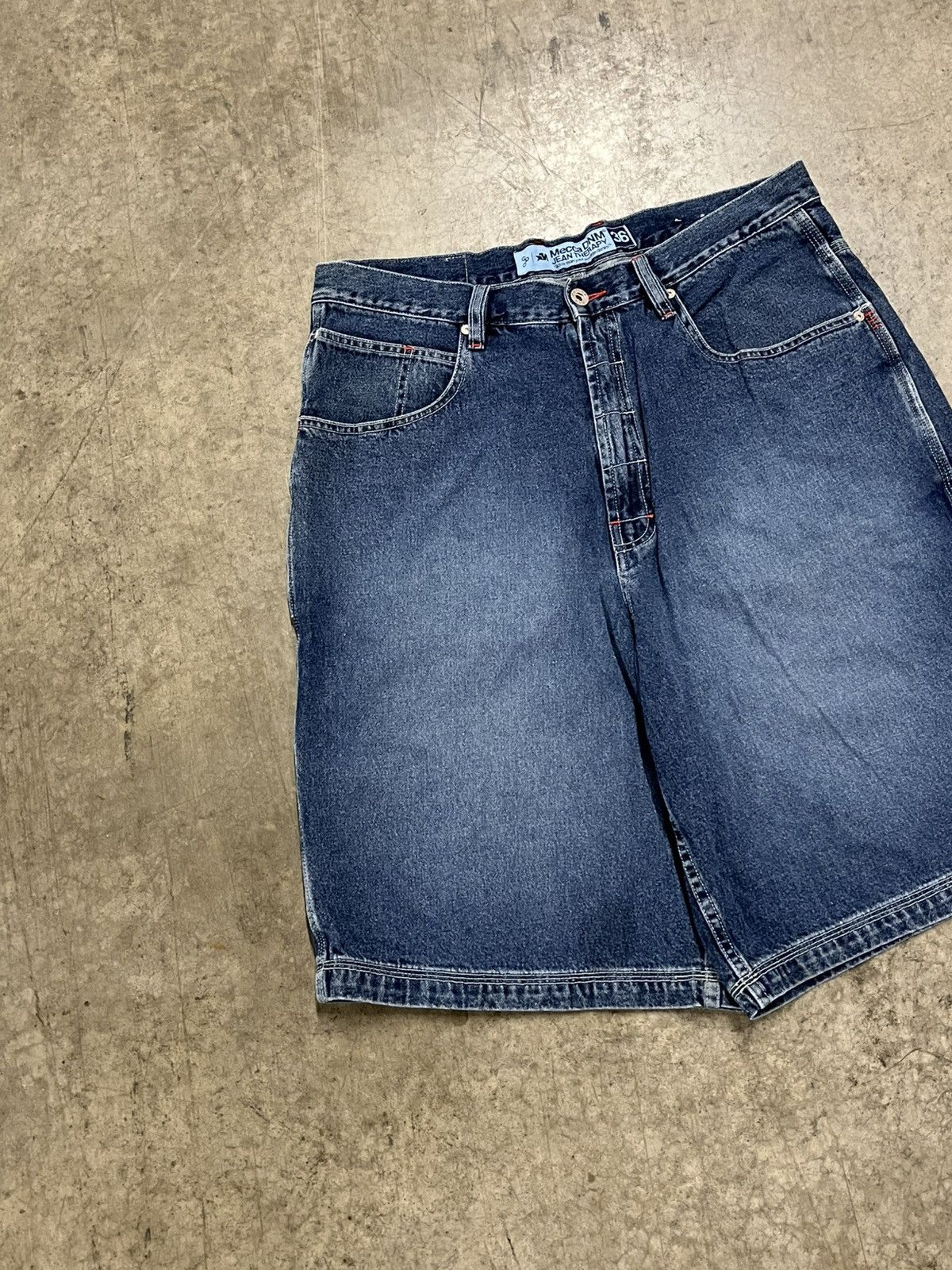 JNCO × Southpole × Vintage Y2K baggy fit jorts Mecca faded wash skater streetwear hype Size US 34 / EU 50 - 7 Thumbnail