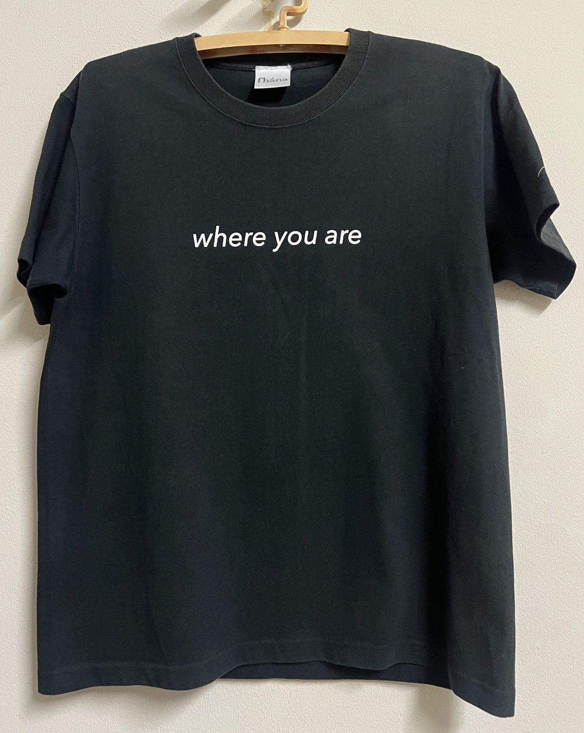 Band Tees Fhana Where You Are Tour 2019 Tee Black Japan “divine” L Size US L / EU 52-54 / 3 - 4 Thumbnail