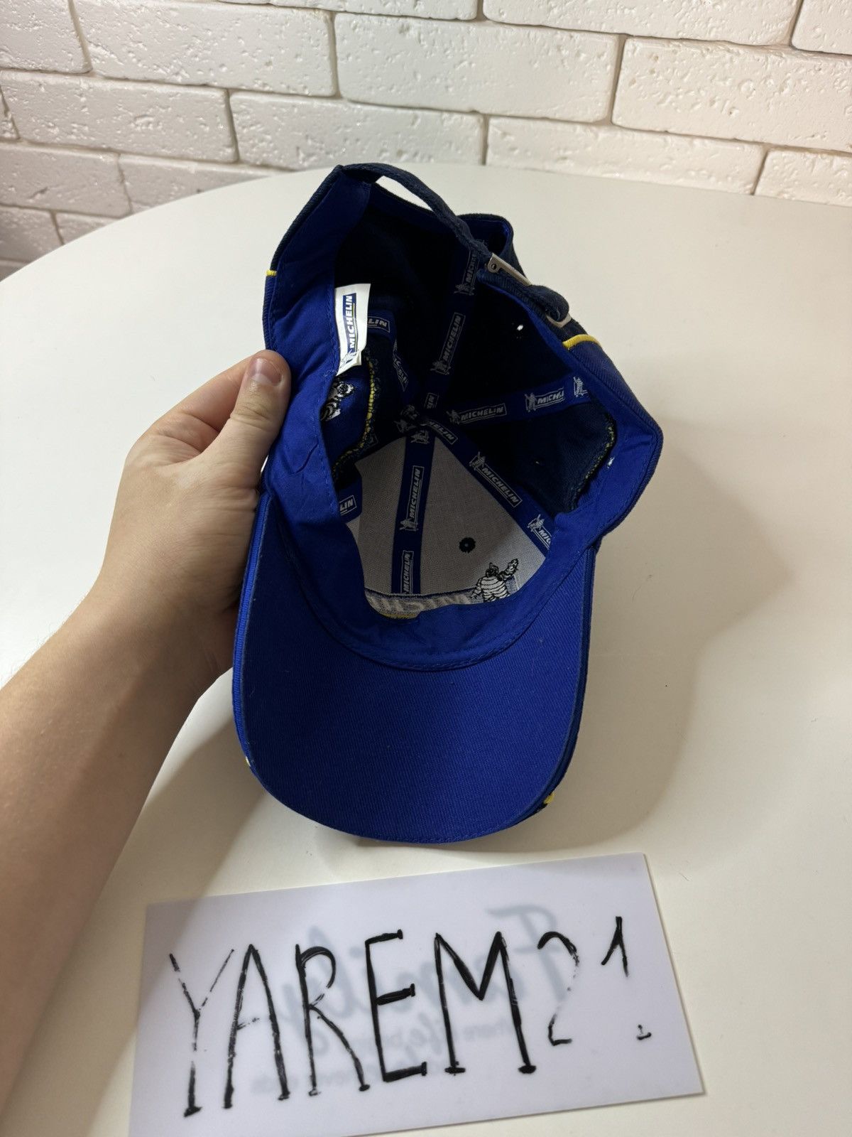 Vintage Michelin cap hat Size ONE SIZE - 5 Thumbnail