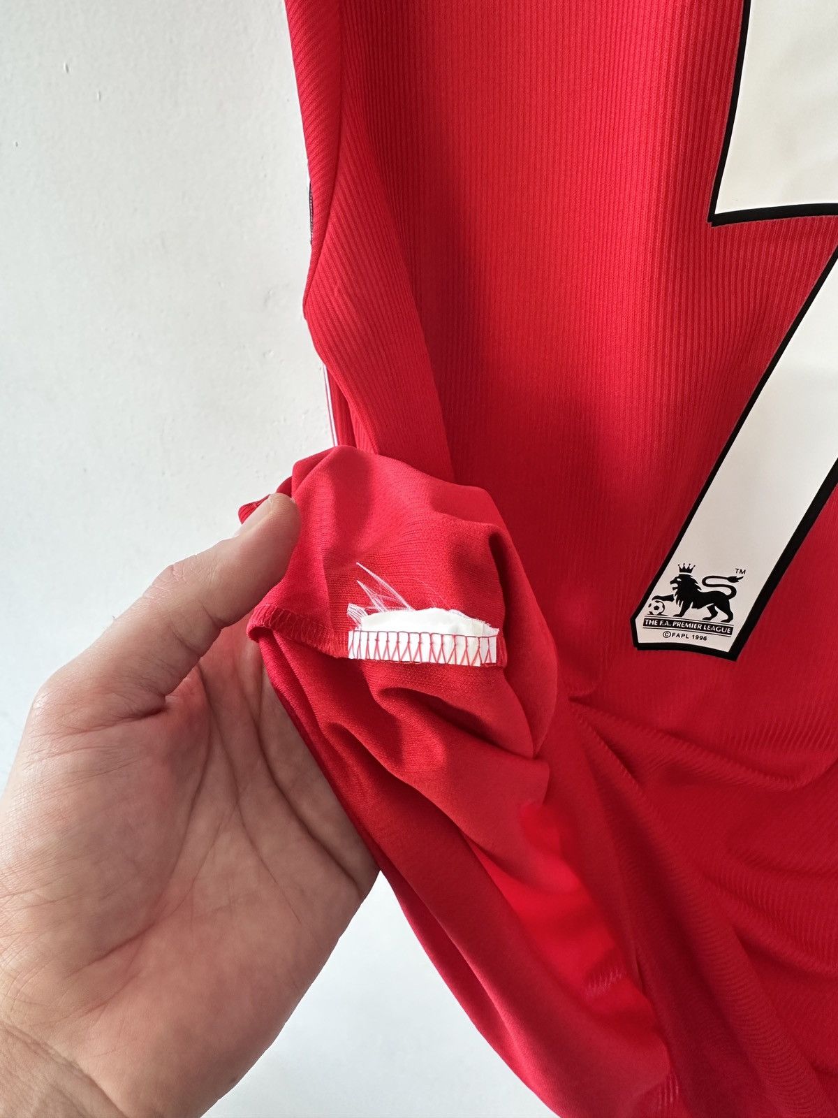 Umbro Beckham #7 Man Utd 99 Final Treble Shirt Umbro Long Sleeve L Size US L / EU 52-54 / 3 - 11 Thumbnail