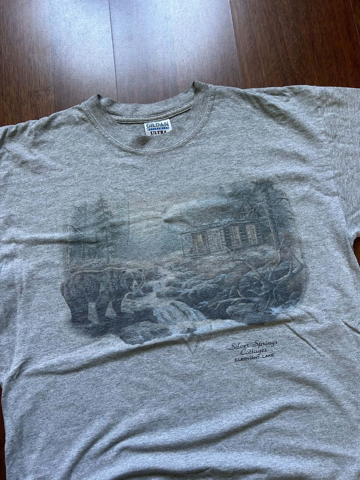 Vintage Vintage Graphic Print Merch T-shirt 90s Copyright Size L Size US L / EU 52-54 / 3 - 3 Thumbnail