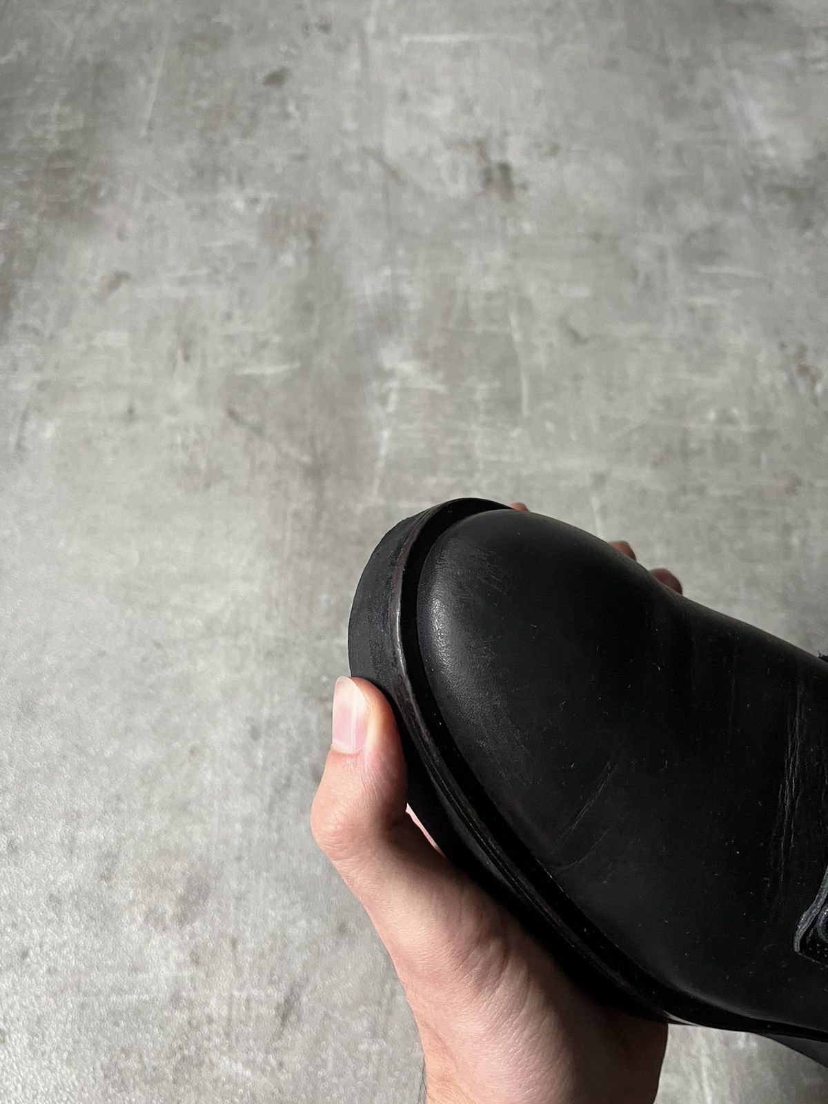 Yohji Yamamoto Yohji Yamamoto +NOIR black leather formal shoes Size US 8 / EU 41 - 12 Thumbnail