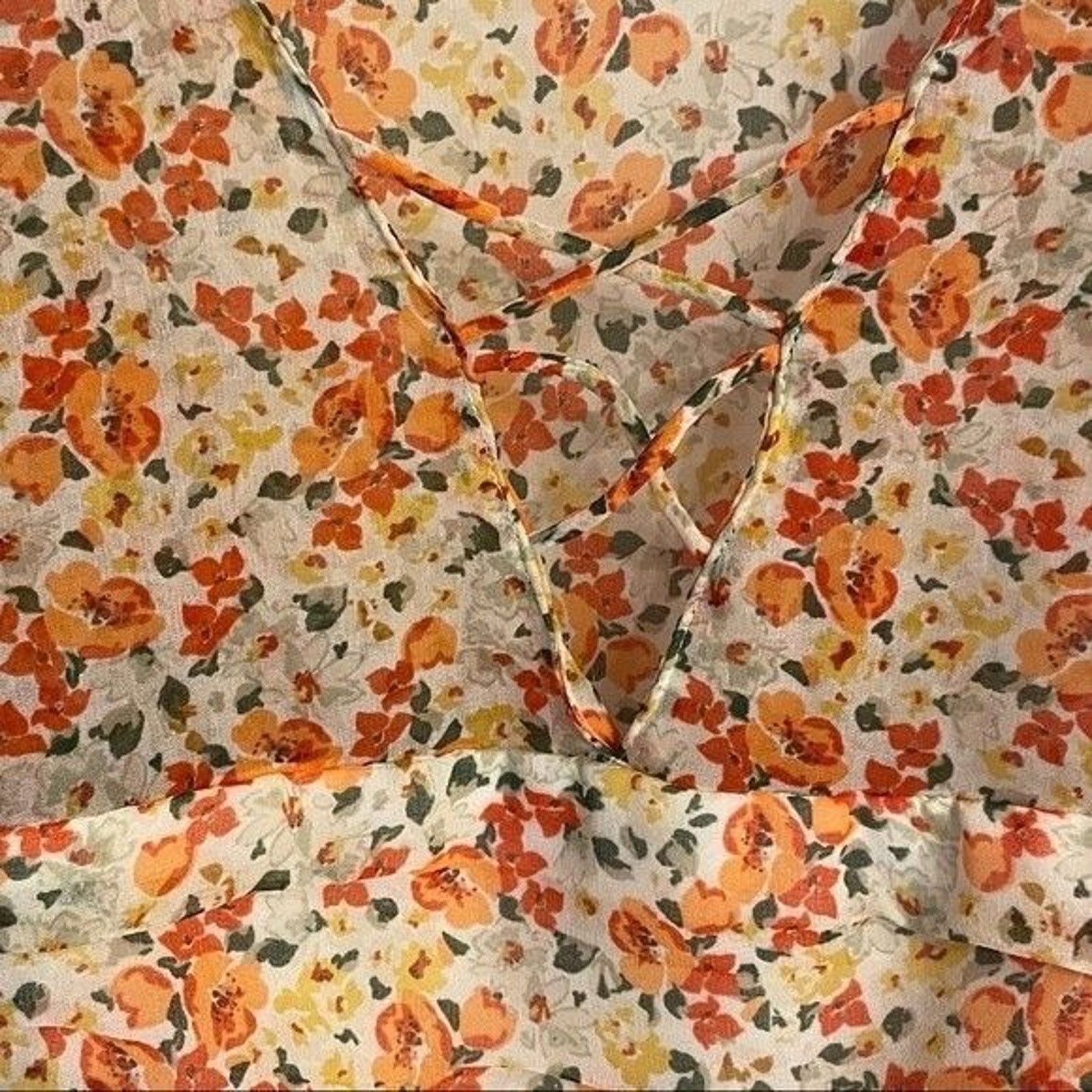 Zara Zara Shirt Women's Small Ditsy Floral Blouse Cottagecore Size S / US 4 / IT 40 - 14 Thumbnail