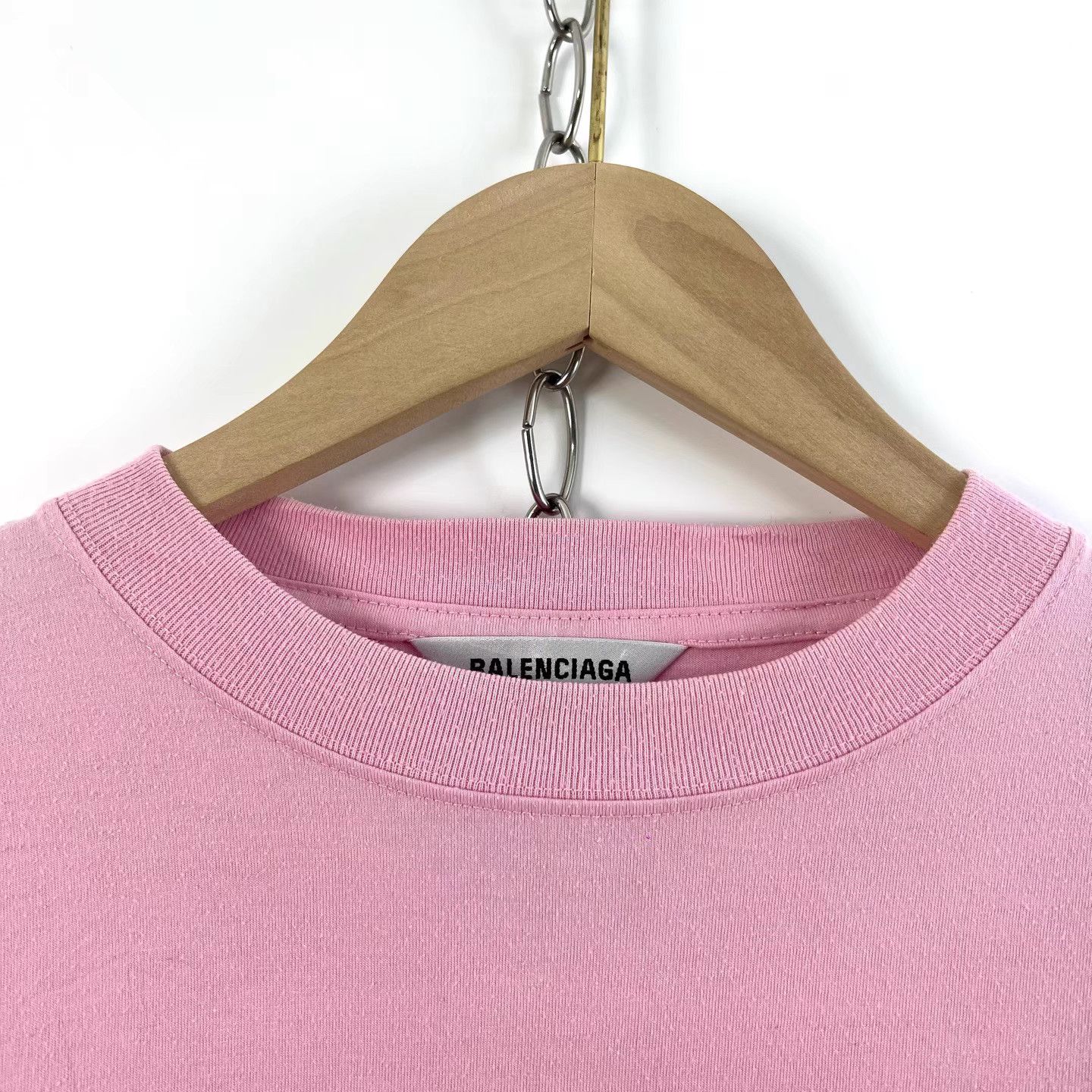 Balenciaga Balenciaga Seven-Language Print Short Sleeve T-shirt K12 Size US S / EU 44-46 / 1 - 3 Thumbnail