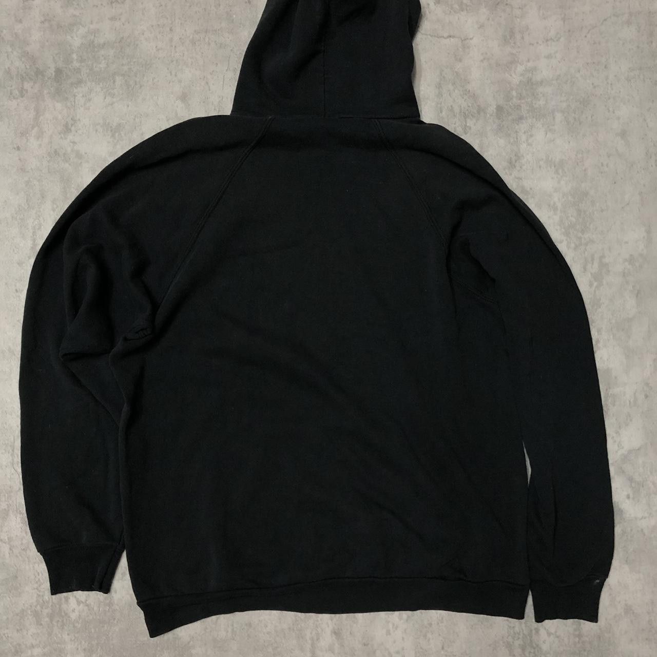 Other Black hoodie with small holes on the front #hoodie Size US XL / EU 56 / 4 - 4 Thumbnail