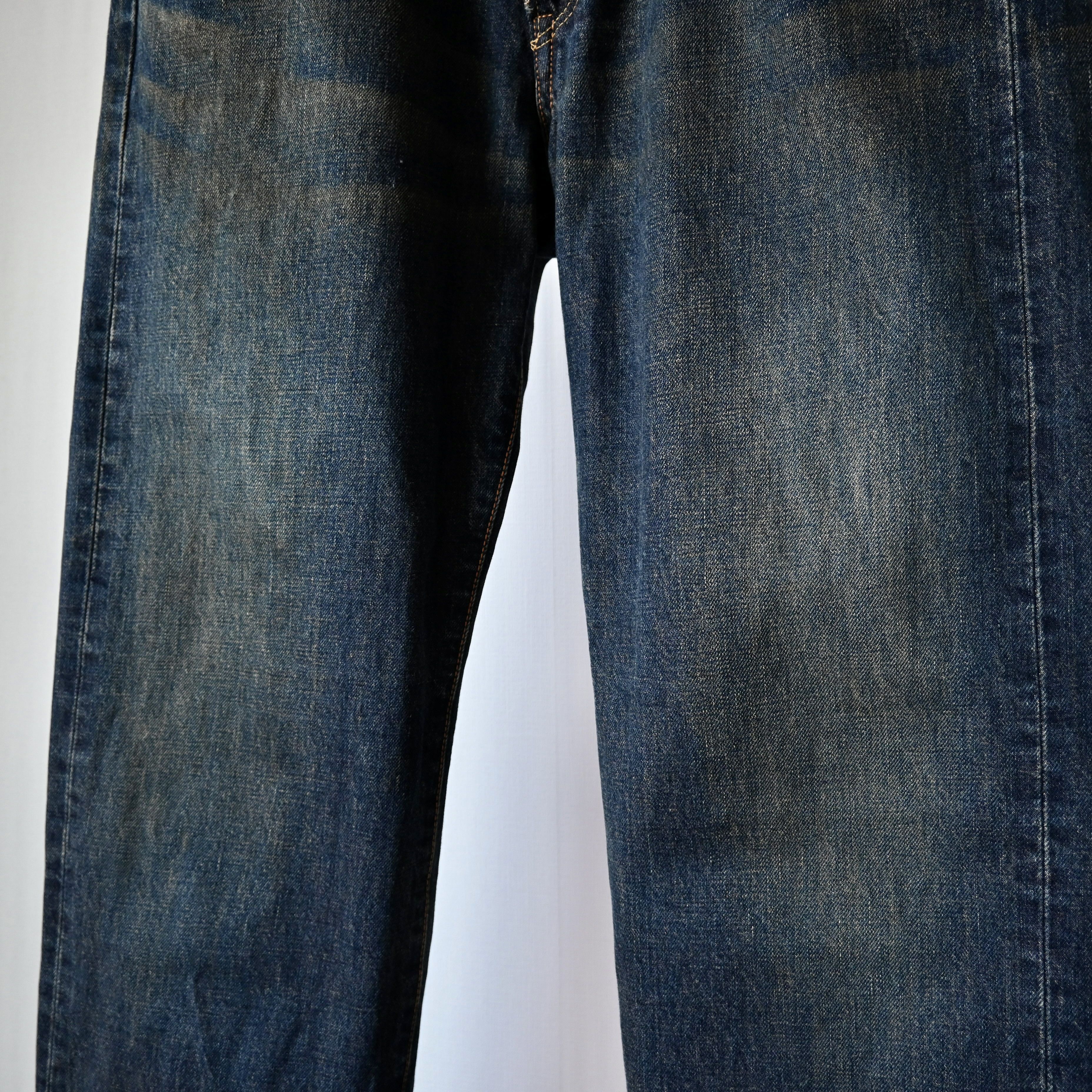 Edwin VTG 1990s EDWIN selvedged jeans, muddy wash, made in Japan Size US 32 / EU 48 - 9 Thumbnail