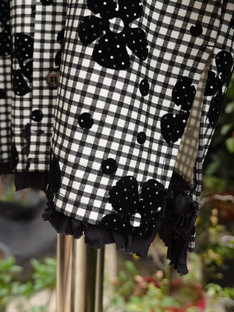 Comme des Garcons Comme Des Garcons Floral coat Size L / US 10 / IT 46 - 3 Thumbnail