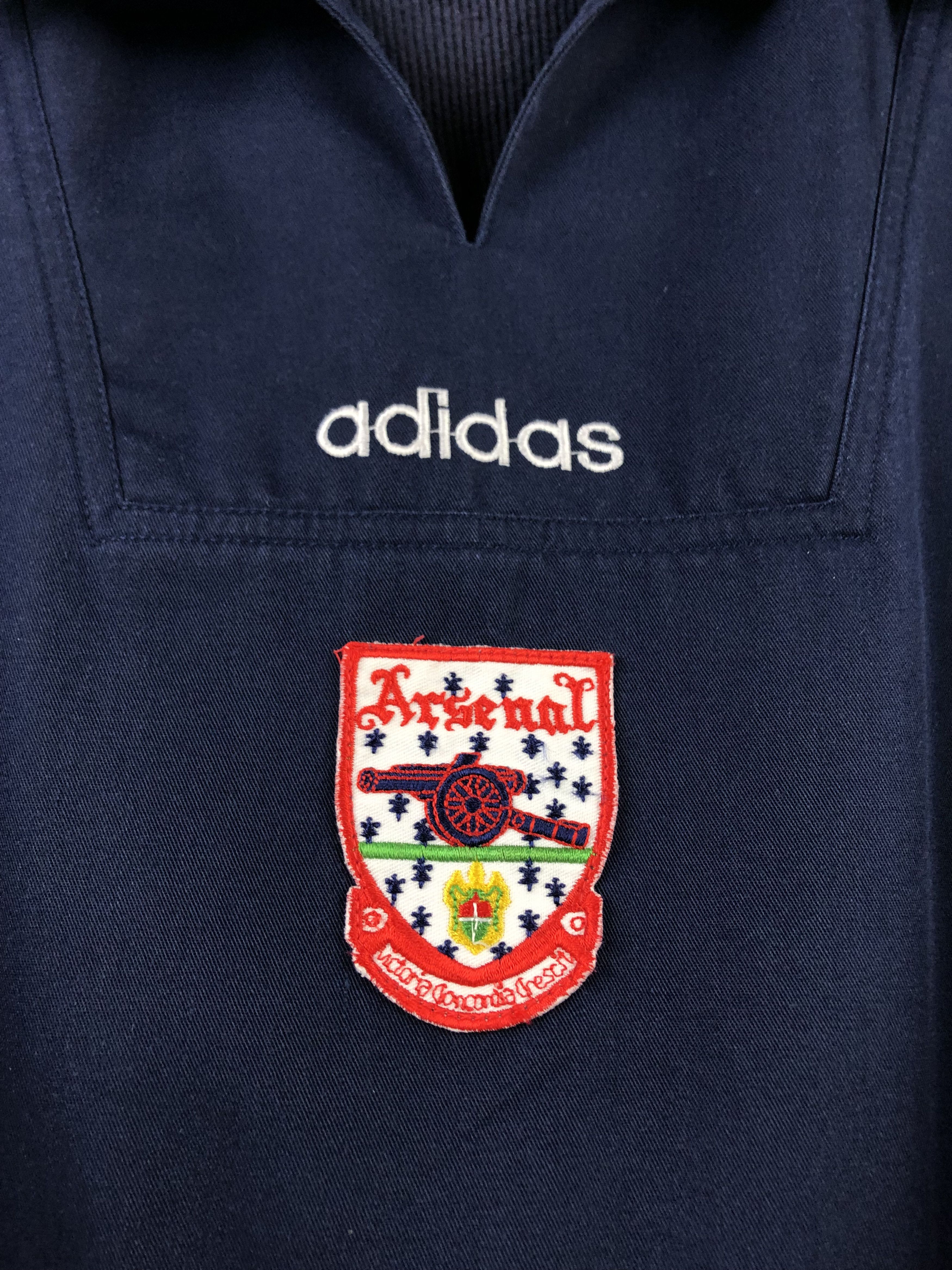 Adidas Vintage Arsenal Jacket Soccer Sweatshirt Adidas Gunners Size US L / EU 52-54 / 3 - 8 Thumbnail