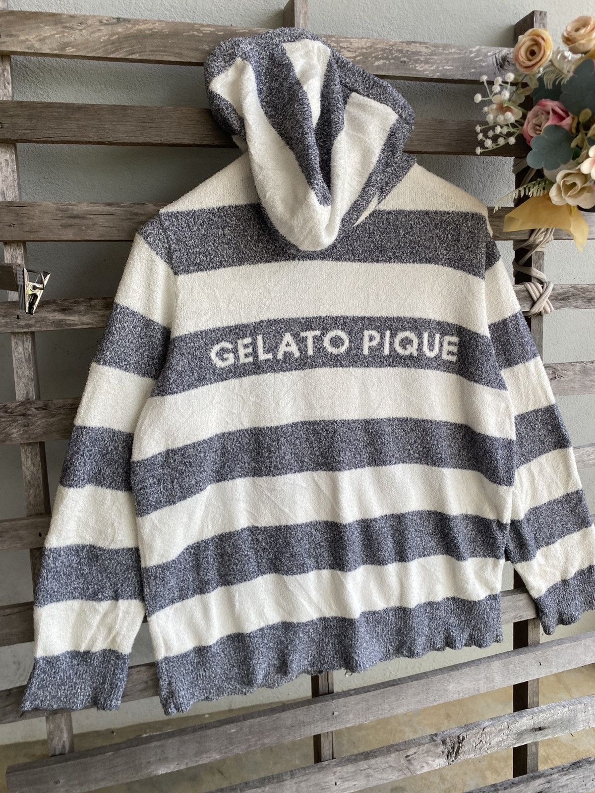 Japanese Brand Gelato Pique Knitwear Hoodie Size US XL / EU 56 / 4 - 7 Thumbnail