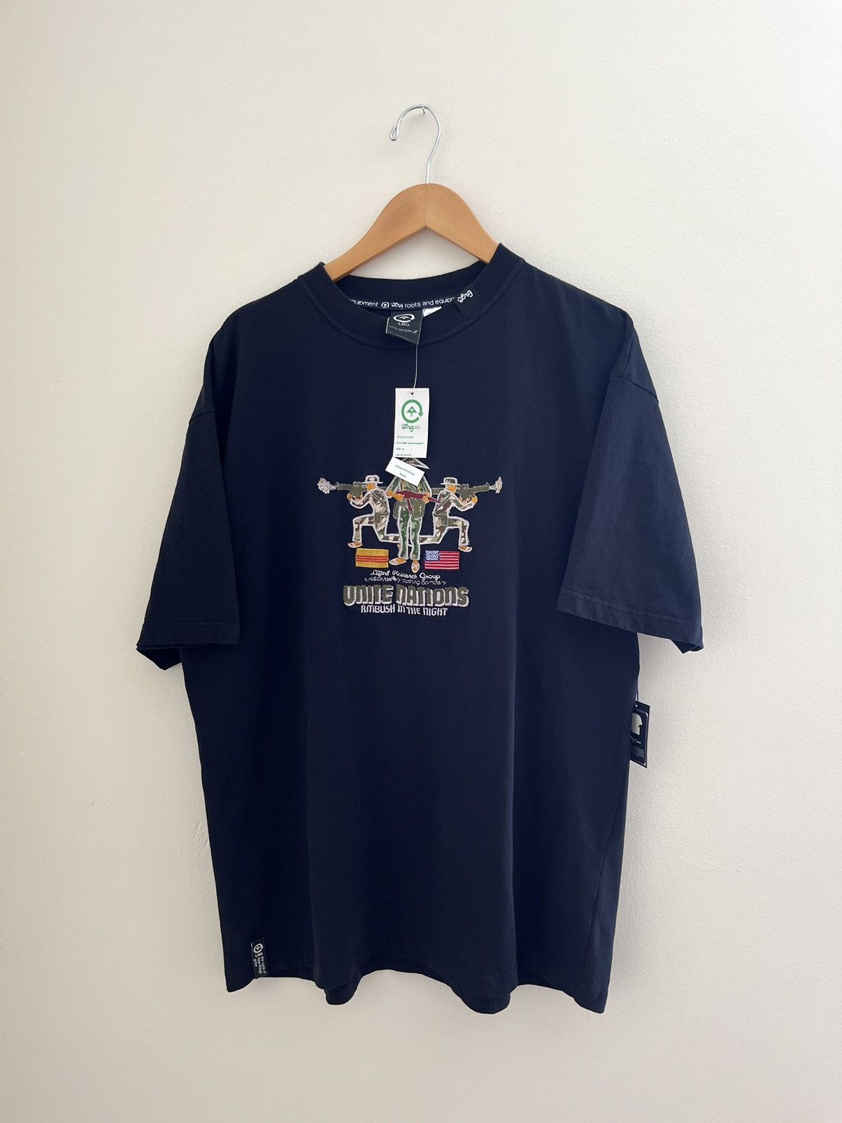 LRG NEW Vintage Y2K Lrg Skateboards United Nations T-Shirt Size US XL / EU 56 / 4 - 1 Thumbnail