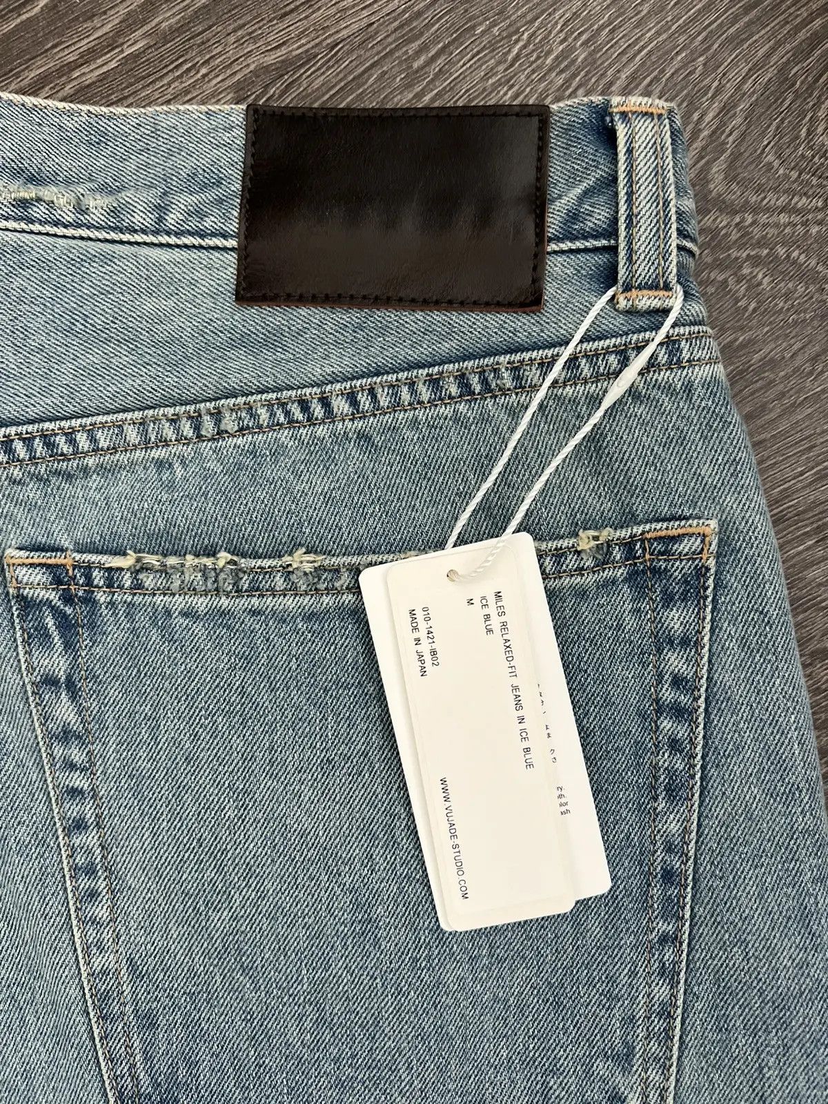 Vuja De Vuja De Miles Relaxed-Fit Jeans In Ice Blue Medium Size US 34 / EU 50 - 3 Thumbnail
