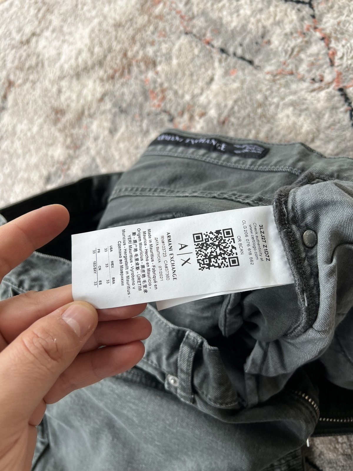 Armani Exchange Armani Exchange Skinny Jeans Size US 33 - 5 Thumbnail