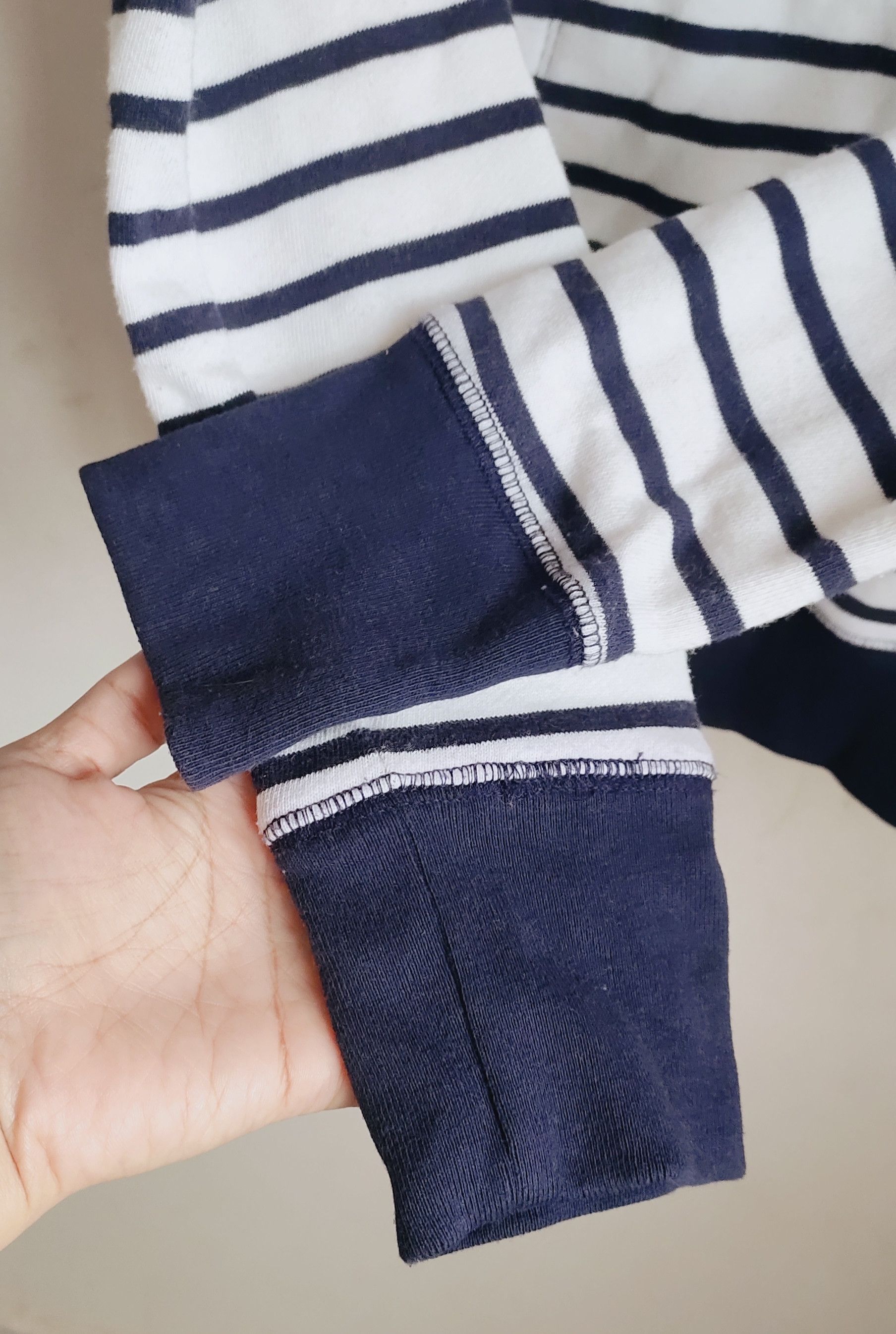 Gap Authentic GAP sweatshirt hoodie striped design Size XXS / US 00 / IT 34 - 5 Thumbnail