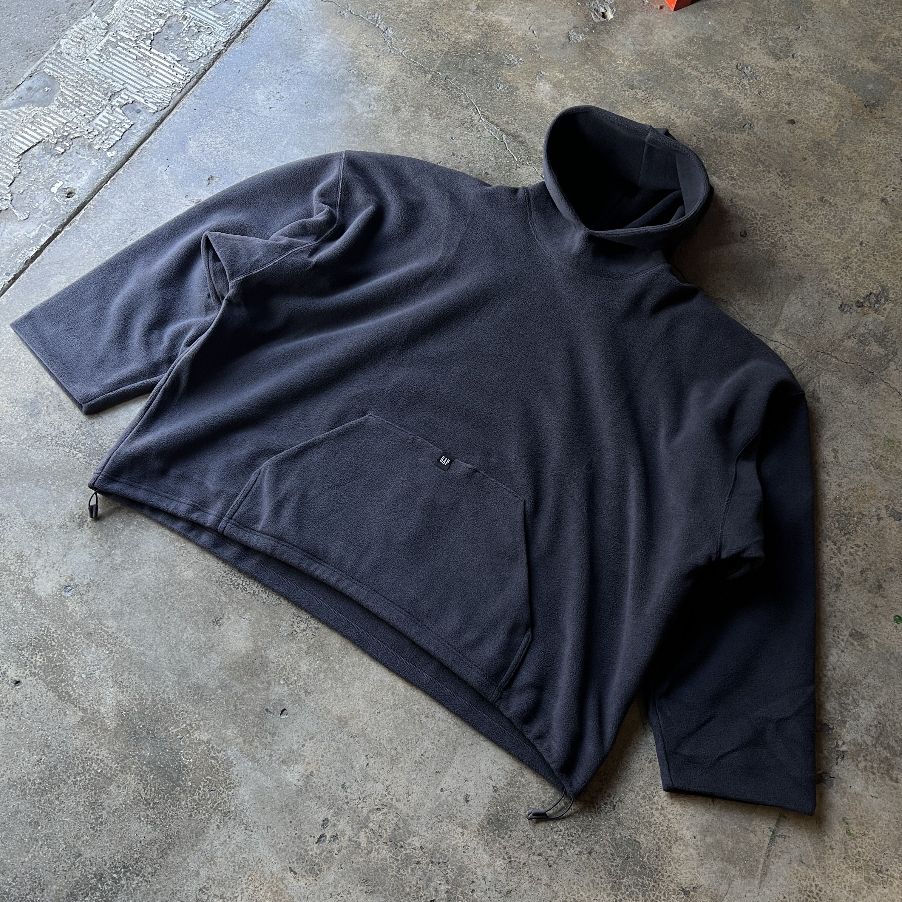 Balenciaga × Gap × Yeezy Yeezy Balenciaga Gap Polar Fleece Hoodie Size US XL / EU 56 / 4 - 4 Thumbnail