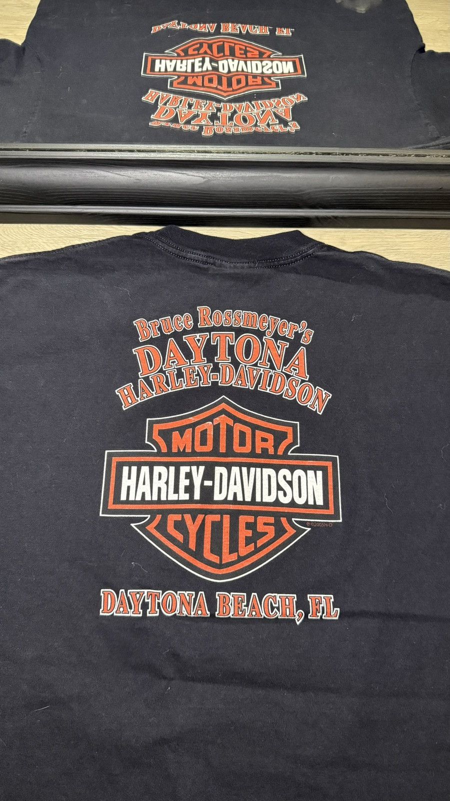 Harley Davidson Y2K 2000s Frankenstein Harley Davidson Daytona Biketoberfest Size US XL / EU 56 / 4 - 5 Thumbnail