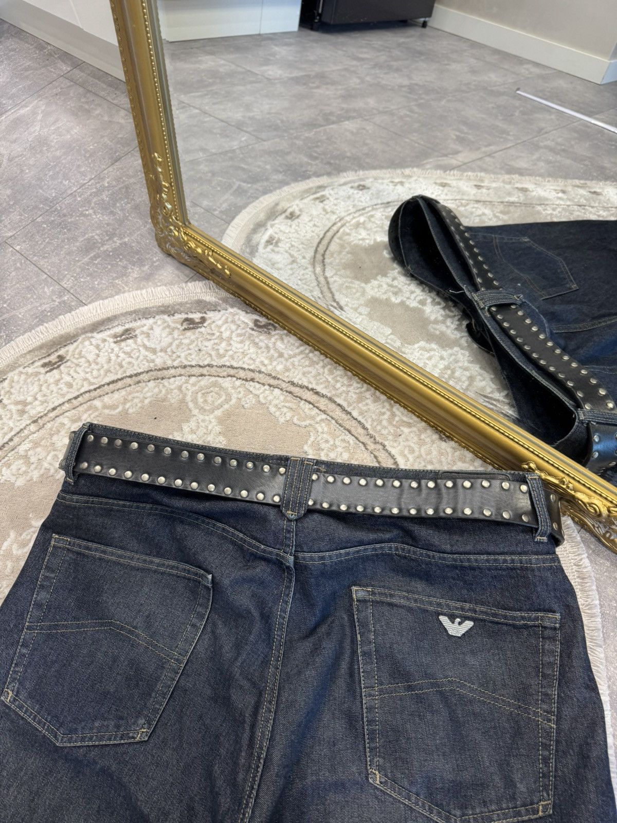 Japanese Brand 00’s Cowboy Belt STYLE FACE RARE Y2K BELT VINTAGE Size ONE SIZE - 3 Thumbnail