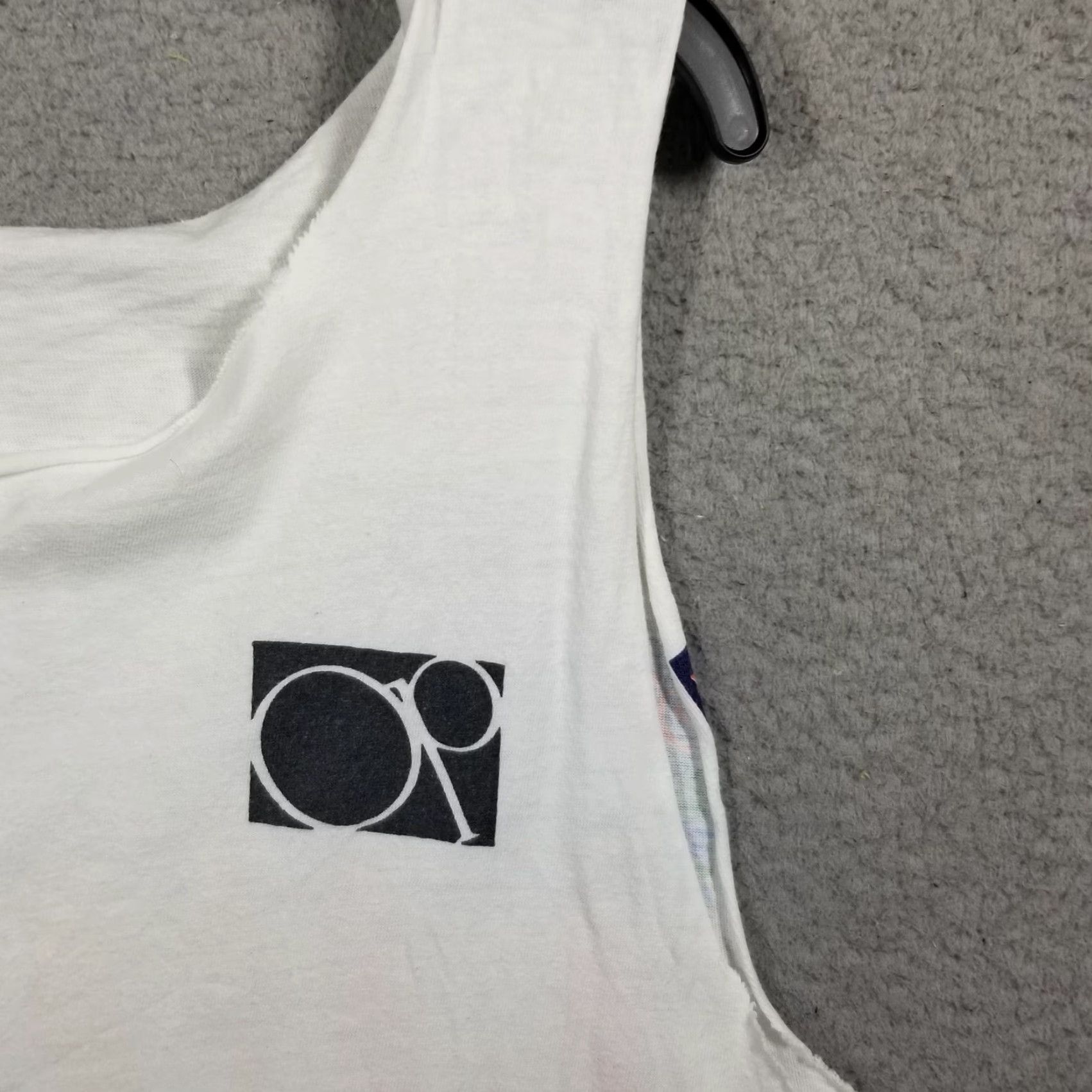 Ocean Pacific VINTAGE Ocean Pacific Shirt Mens Medium White Sleeveless Tank Cutoff Surfboard 80s VTG Beach Mens Size US M / EU 48-50 / 2 - 4 Thumbnail