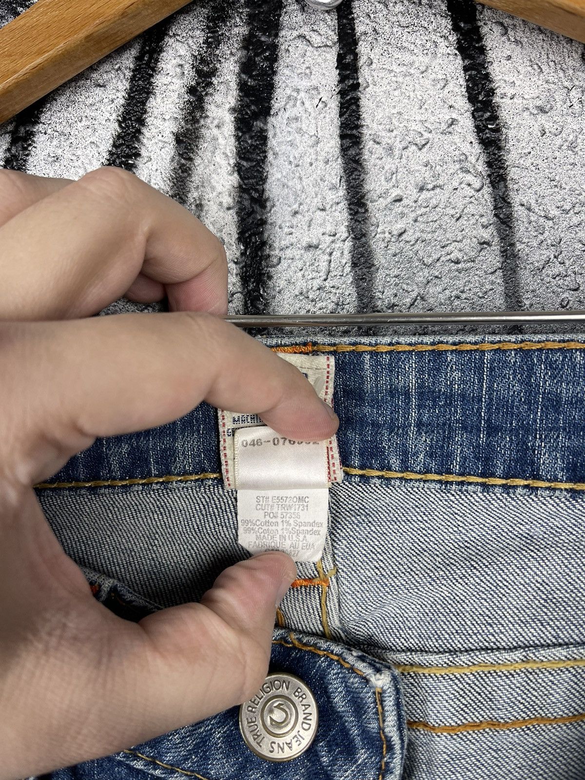 True Religion × Vintage True Religion Flared Jeans Women’s Size 31 Size 31" - 15 Thumbnail