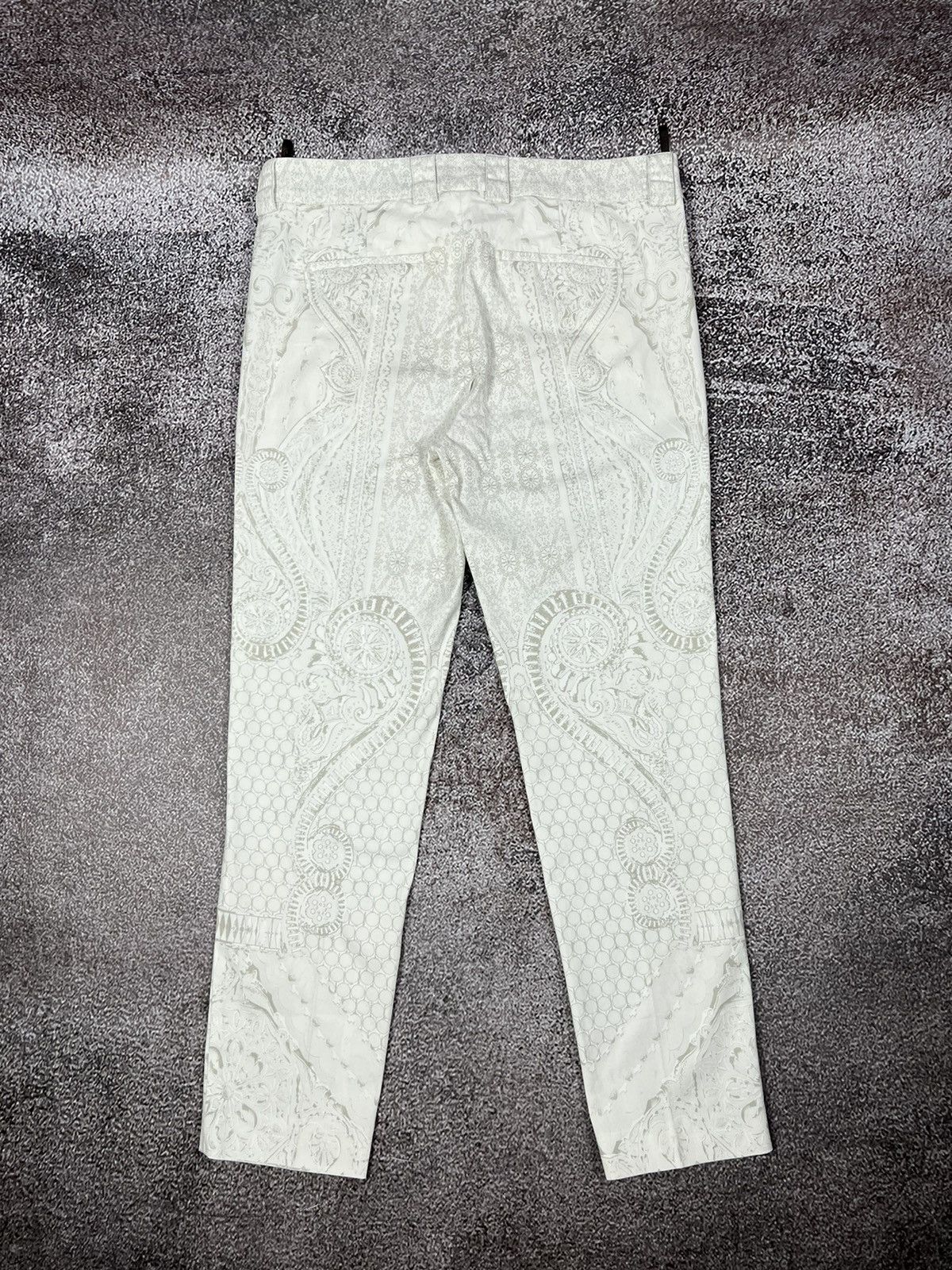 Designer × Roberto Cavalli Roberto Cavalli Mainline Antique Fossil Printed Floral Chain Size 30" / US 8 / IT 44 - 2 Thumbnail