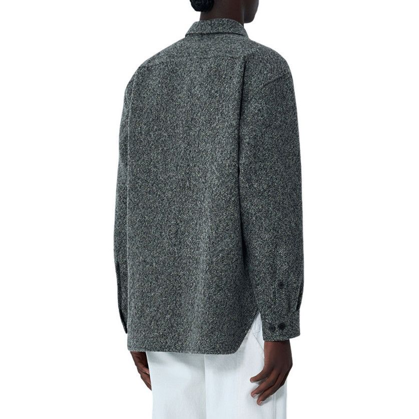 Dries Van Noten DRIES VAN NOTEN Herringbone Gray Jacket New & Authentic (Men Size US L / EU 52-54 / 3 - 2 Thumbnail