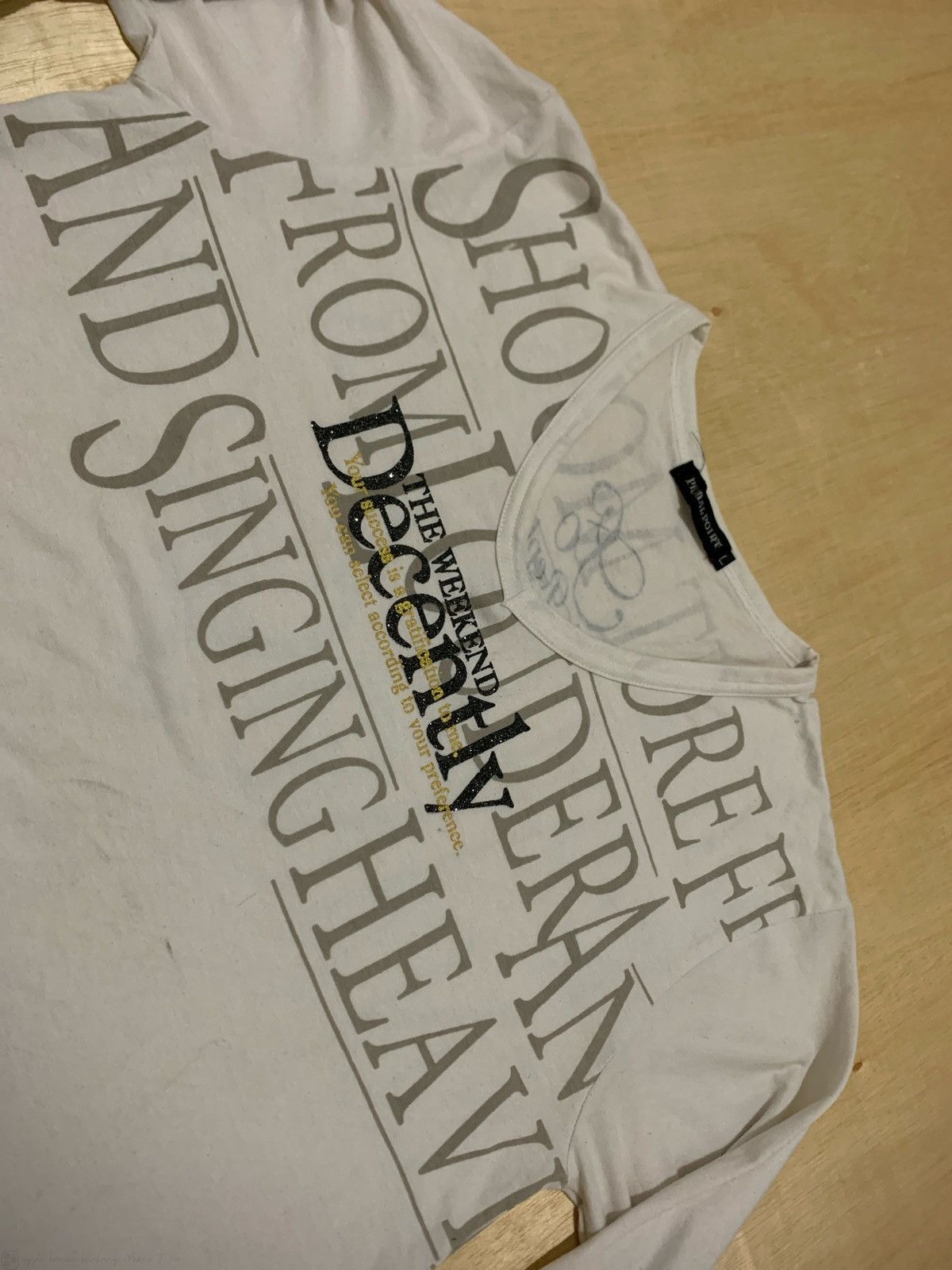 Hysteric Glamour × If Six Was Nine × Japanese Brand Y2k Primal Point Longsleeve Ifsixwasnine Size US L / EU 52-54 / 3 - 5 Thumbnail
