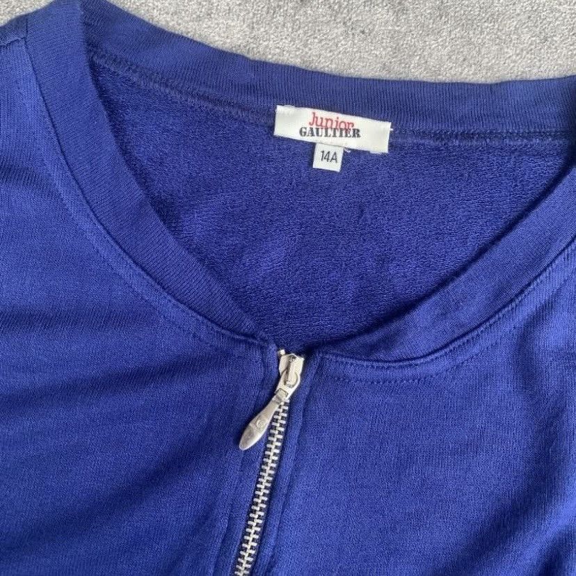 Jean Paul Gaultier × Vintage Vintage Junior Gaultier Zipper Cardigan Size US S / EU 44-46 / 1 - 5 Thumbnail