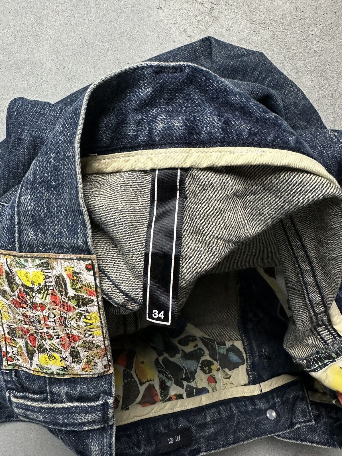 Damien Hirst × Levi's Levi's x Damien Hirst - FW08 Skull Patch Jeans Size US 31 - 9 Thumbnail