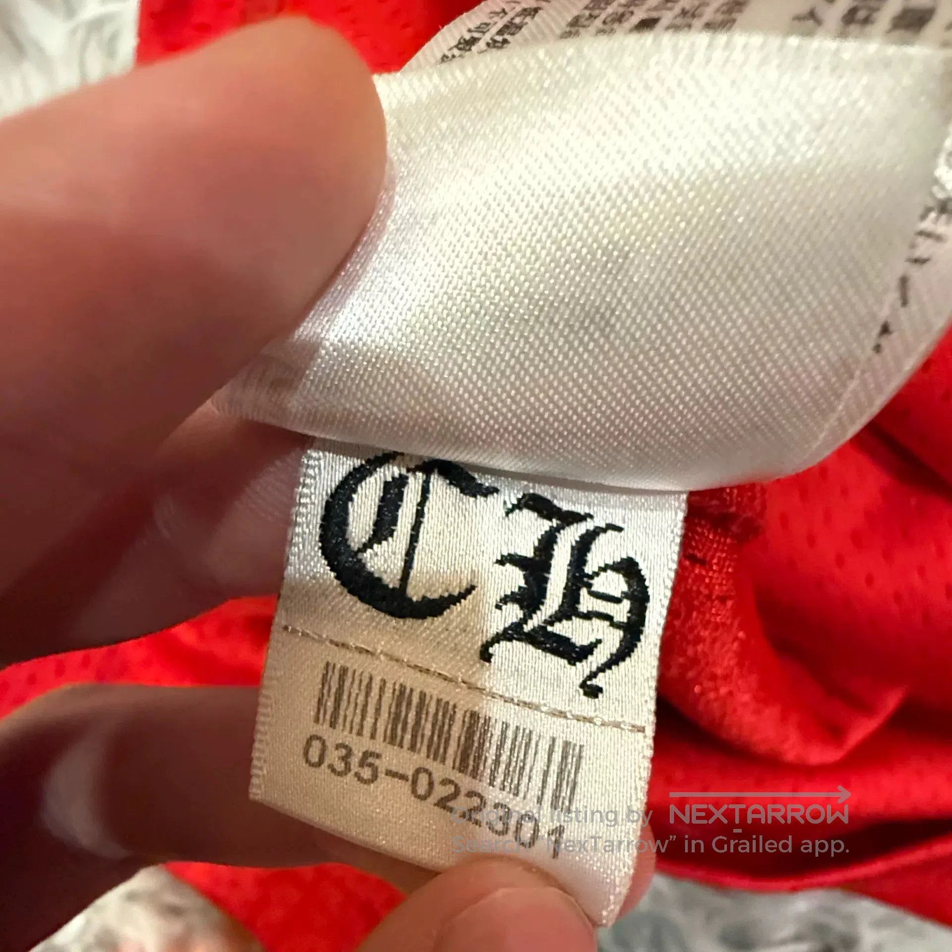 Chrome Hearts Chrome Hearts Red Graffiti Hockey Jersey. Size US M / EU 48-50 / 2 - 6 Thumbnail