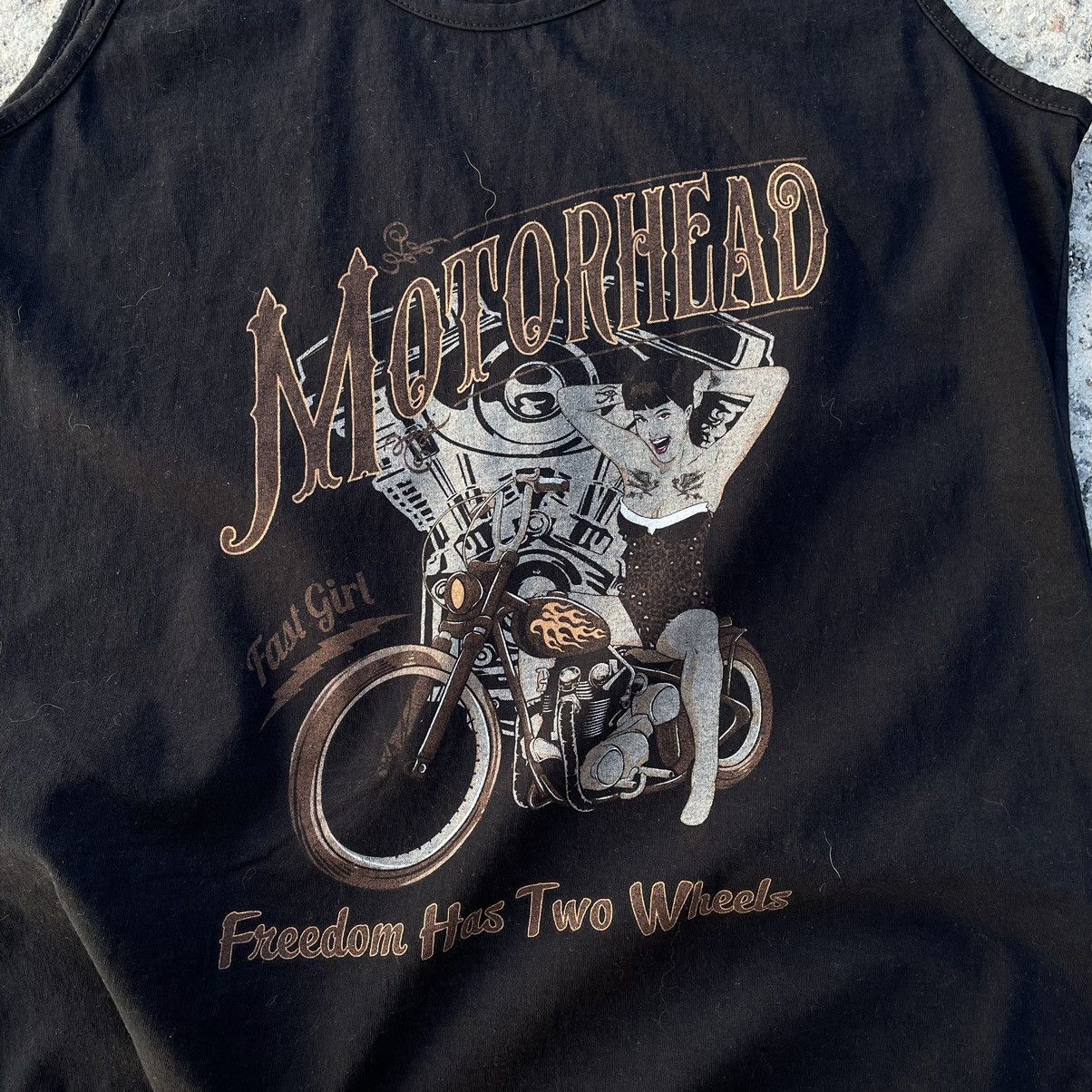 Vintage Vintage Motörhead TankTop Y2K 90s Big Logo USA style Size XL / US 12-14 / IT 48-50 - 4 Thumbnail