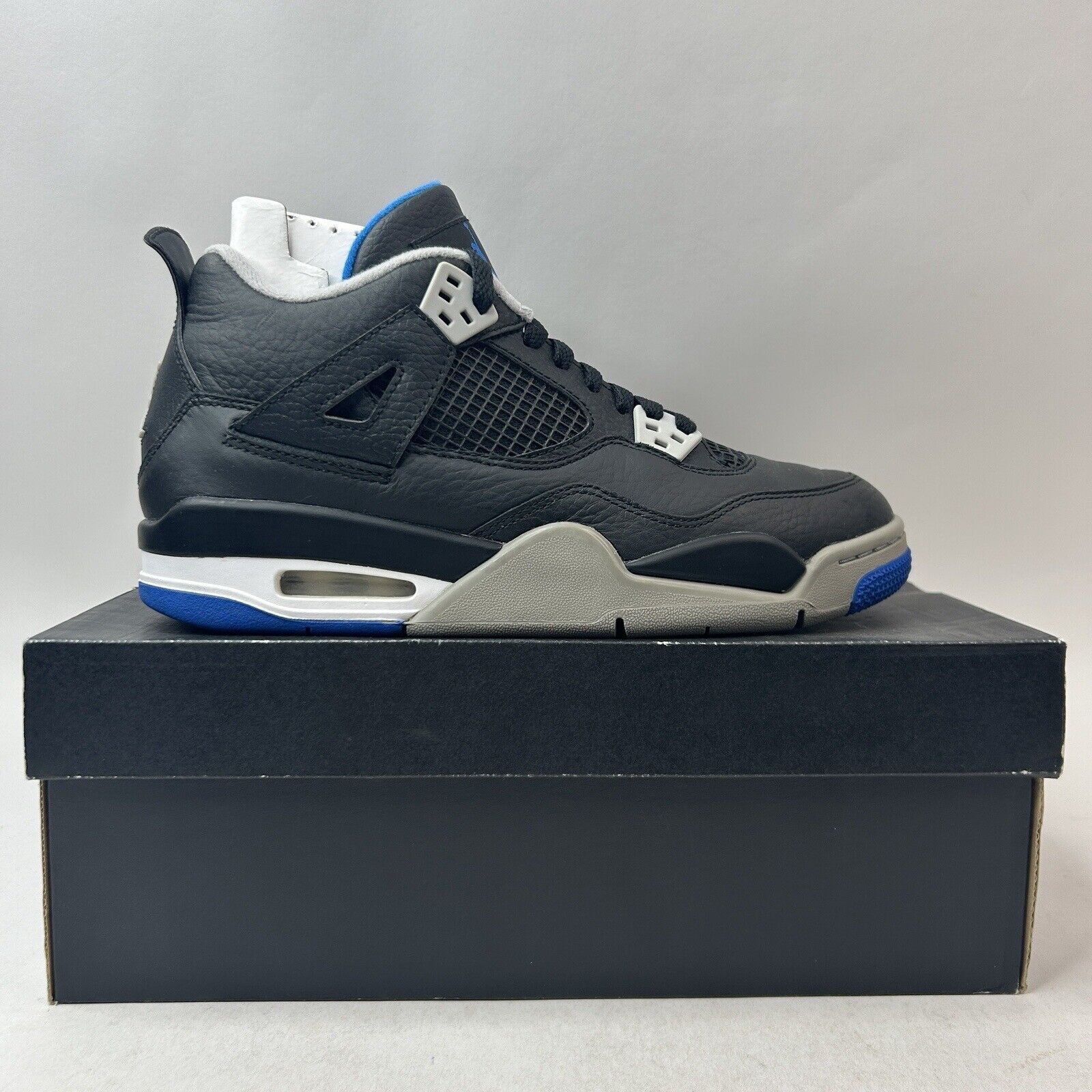 Nike Nike Air Jordan 4 Retro GS “Black Motorsports” 2024 Size US 8.5 / IT 38.5 - 4 Thumbnail