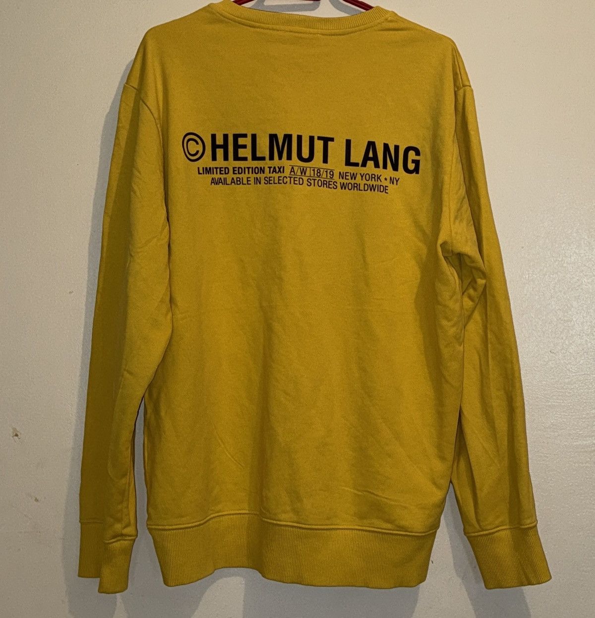 Helmut Lang Helmut Lang Taxi Crewneck Size US XL / EU 56 / 4 - 1 Thumbnail