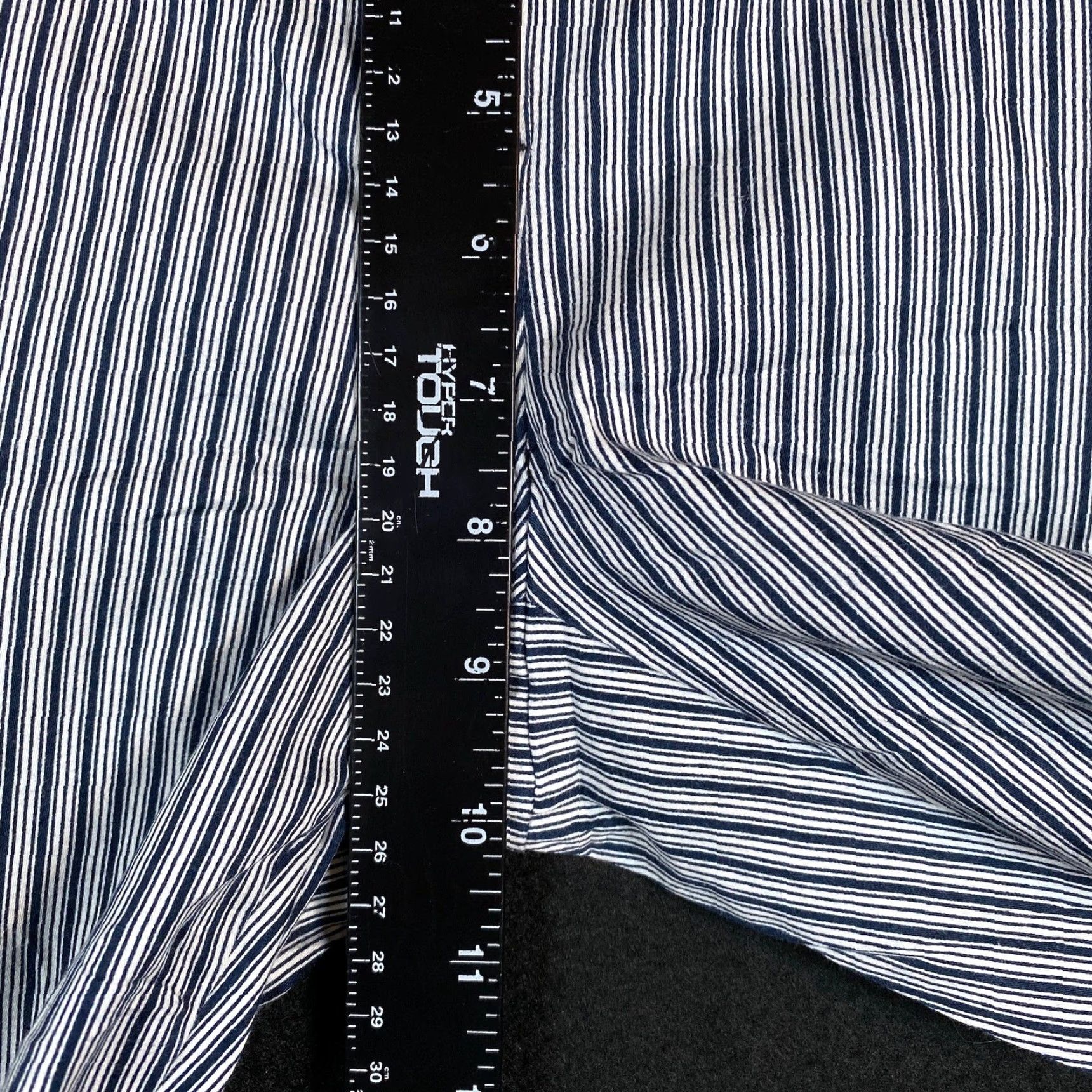 Brooks Brothers Brooks Brothers Womens Pants Blue White Striped Natalie Fit Straight Stretch 4 Size 24" / US 00 / IT 34 - 7 Thumbnail