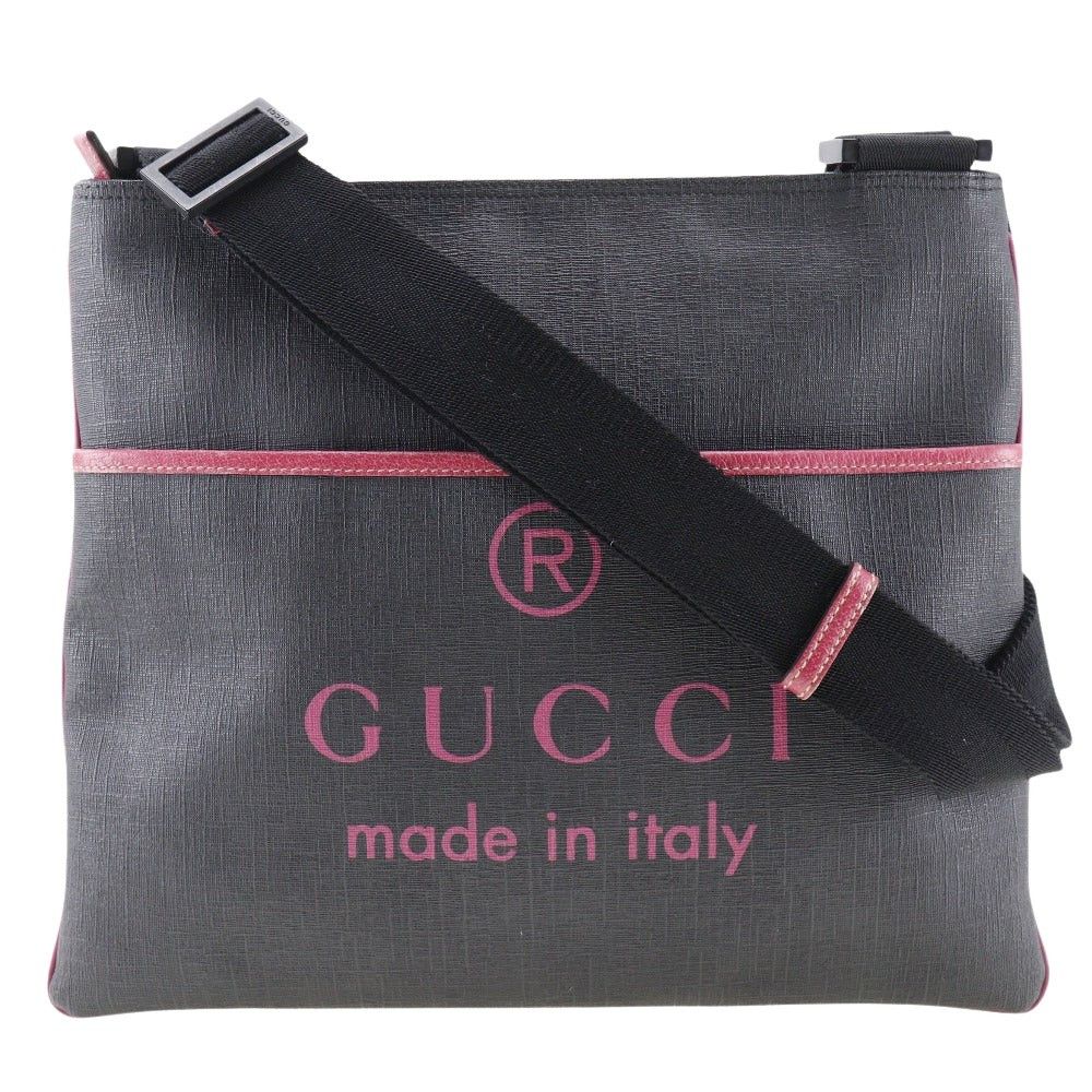 Gucci Gg Supreme Black Leather Shoulder Bag (Pre-Owned) Size ONE SIZE - 1 Thumbnail