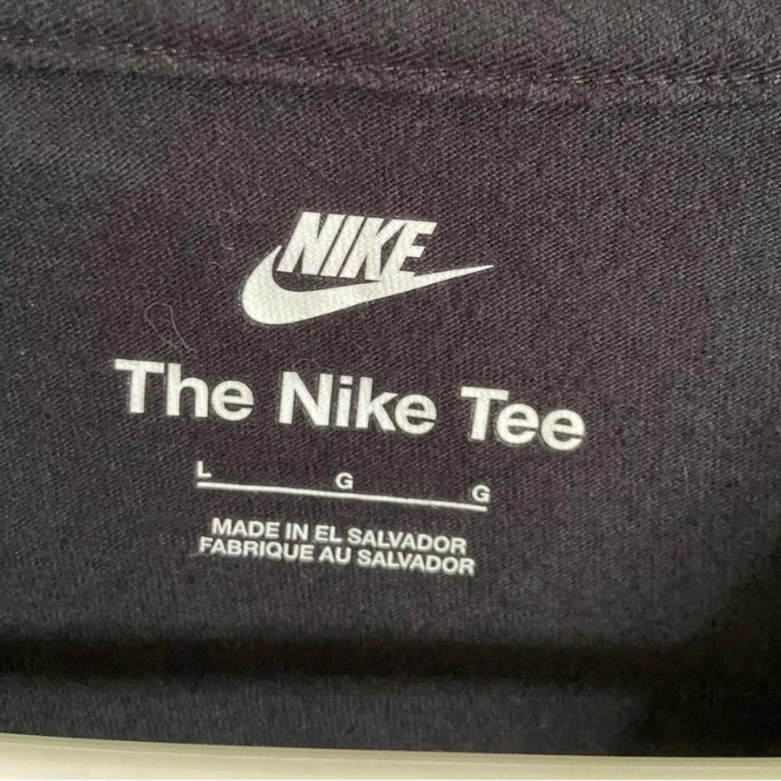 Nike Nike Black Just Do It Mens Logo Graphic Design TShirt Size L Size US L / EU 52-54 / 3 - 3 Thumbnail