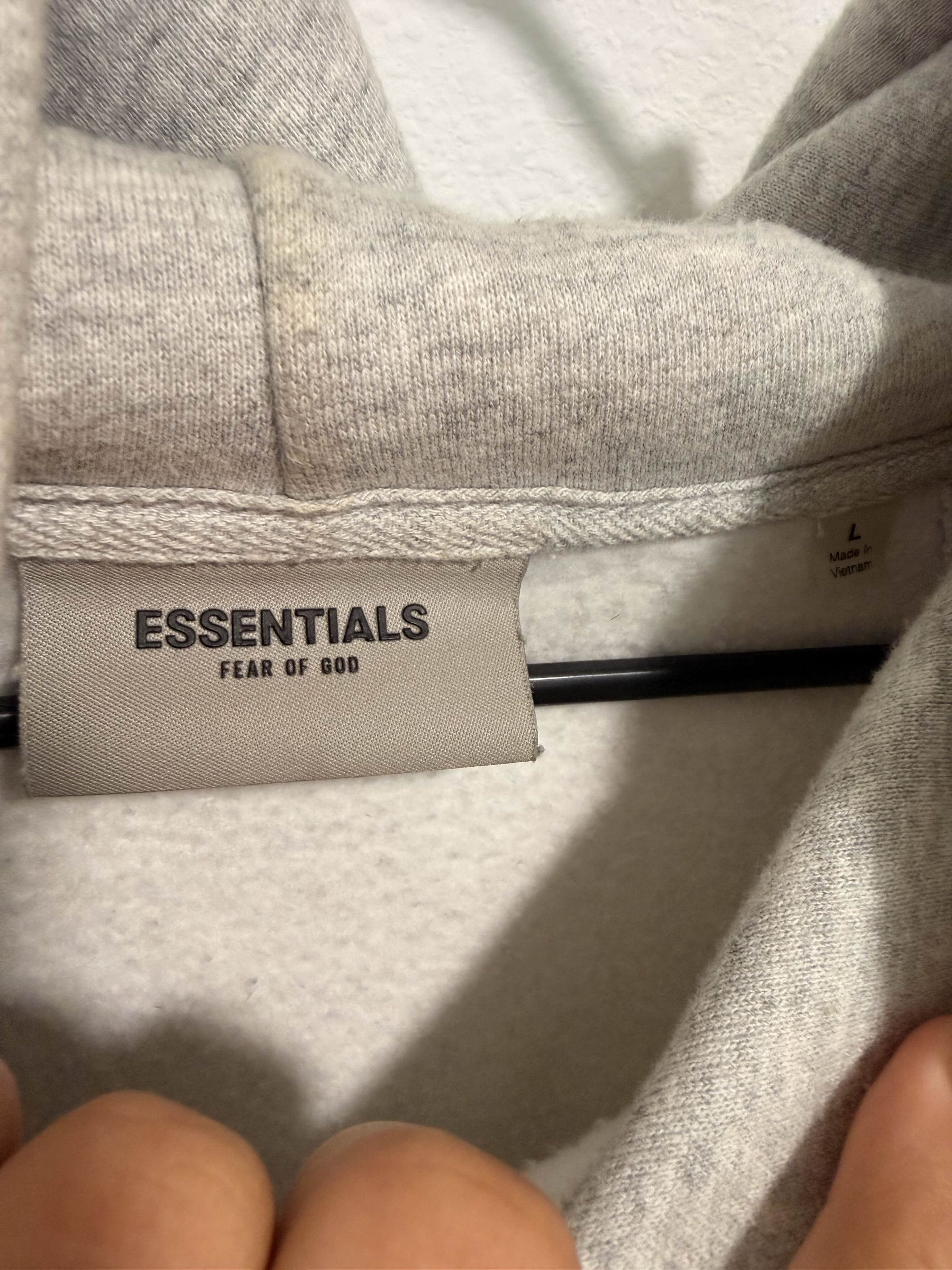 Essentials Fear of God Essentials Hoodie 'Heather Gray' Size US L / EU 52-54 / 3 - 2 Thumbnail