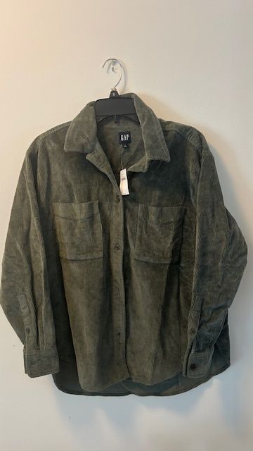 Gap Gap Carduroy Vintage Flight Jacket Size S / US 4 / IT 40 - 1 Thumbnail