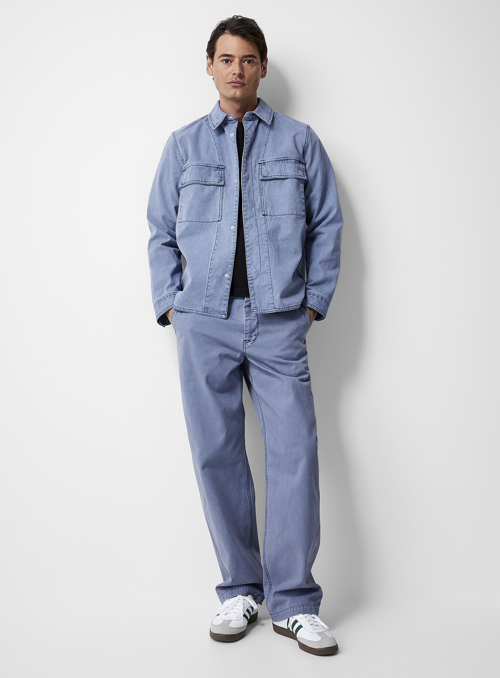 Wood Wood BNWT SS25 WOOD WOOD MUTED CANVAS LOOSE FIT PANTS 50 Size US 34 / EU 50 - 11 Thumbnail