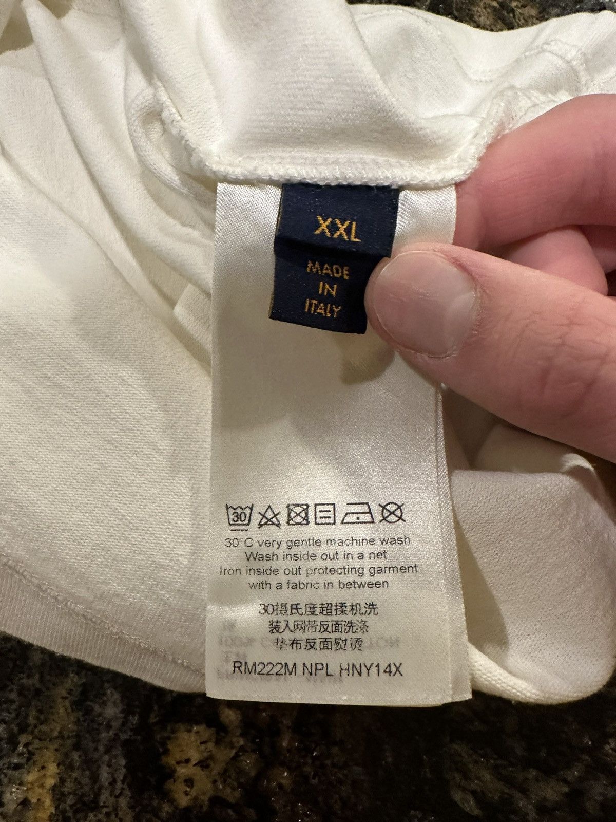 Louis Vuitton Louis Vuitton LV Spread Plane Embroidery Logo White T-Shirt Size US XXL / EU 58 / 5 - 10 Thumbnail